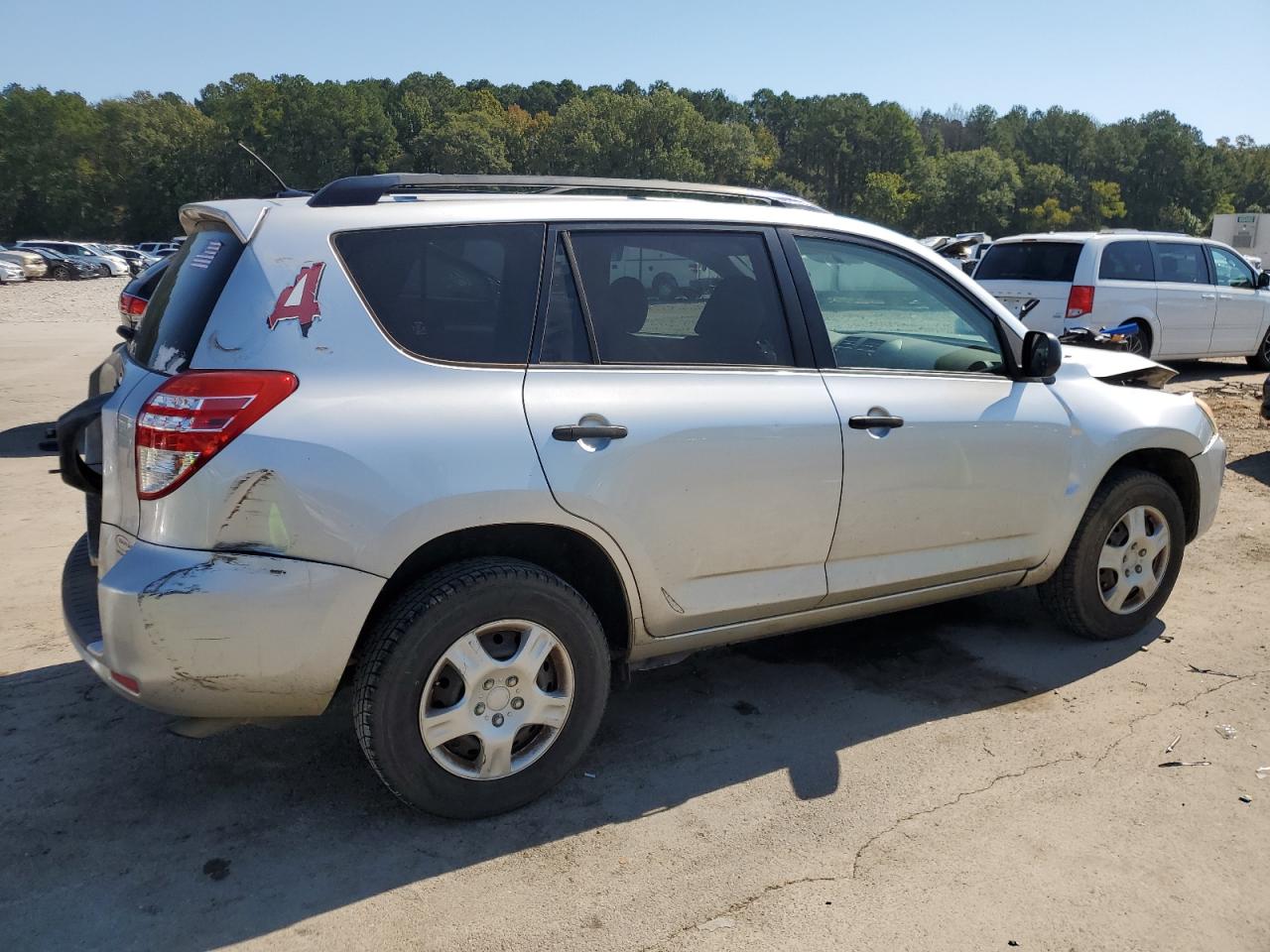 2009 Toyota RAV 4 VIN JTMZF33V595001627 Copart auction photo, all over damage thumbnail 3