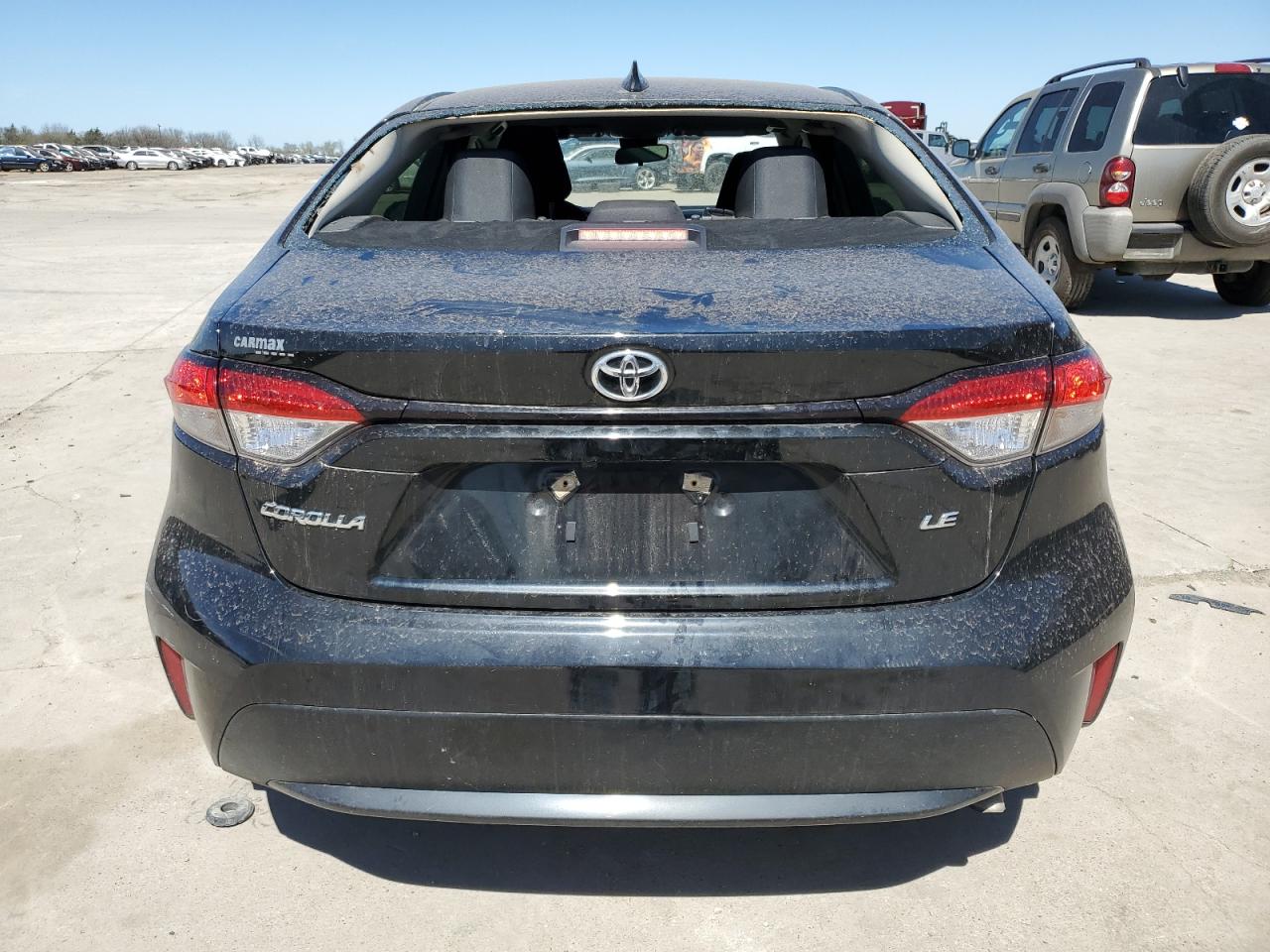 2022 Toyota Corolla VIN 5YFEPMAE0NP313274 Copart auction photo, front end / hail damage thumbnail 6