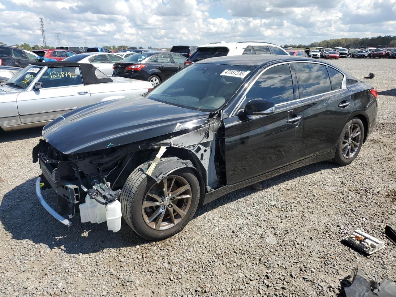 2017 Infiniti Q50 VIN JN1EV7AP9HM741136 - Copart auction photo