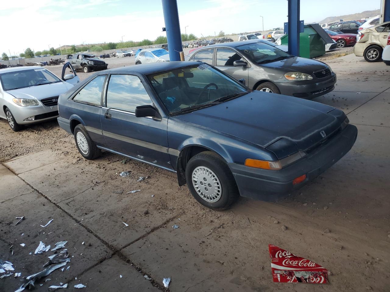 1986 Honda Accord VIN JHMBA532XGC017525 Copart auction photo, minor dent/scratches damage thumbnail 4