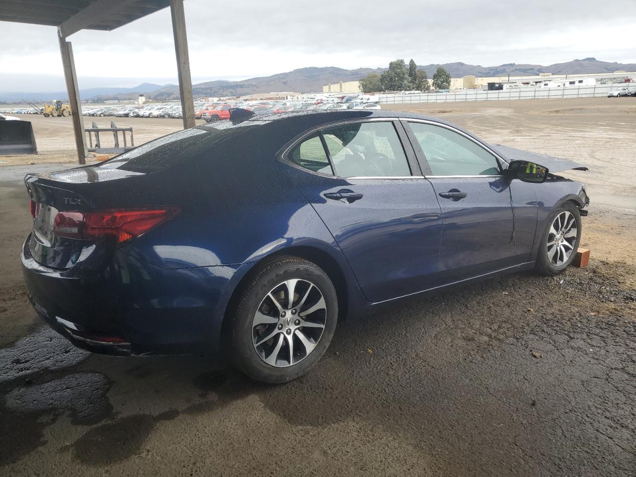2016 Acura TLX VIN 19UUB1F58GA002976 Copart auction photo, front end / side damage thumbnail 3