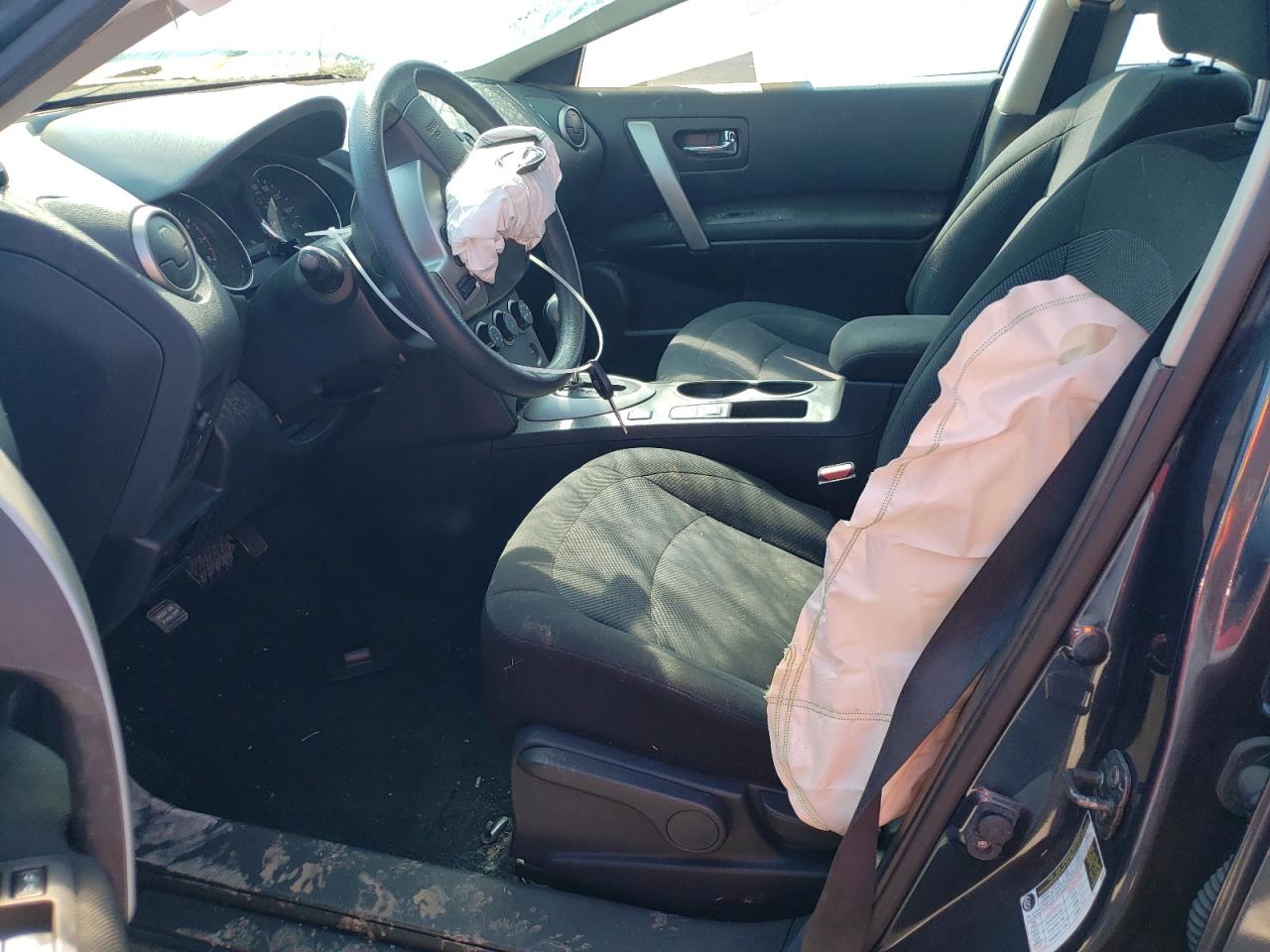 2015 Nissan Rogue VIN JN8AS5MV2FW253221 Copart auction photo, rollover / all over damage thumbnail 7