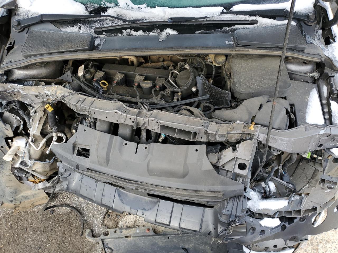 2014 Ford Focus VIN 1FADP3F20EL230995 Copart auction photo, front end damage thumbnail 12