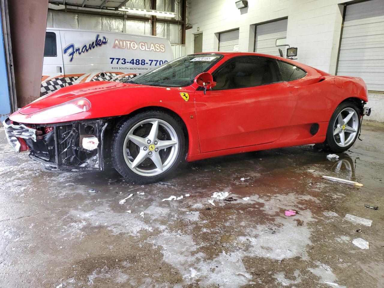 2000 Ferrari 360 VIN ZFFYU51AXY0122311 - Copart auction photo