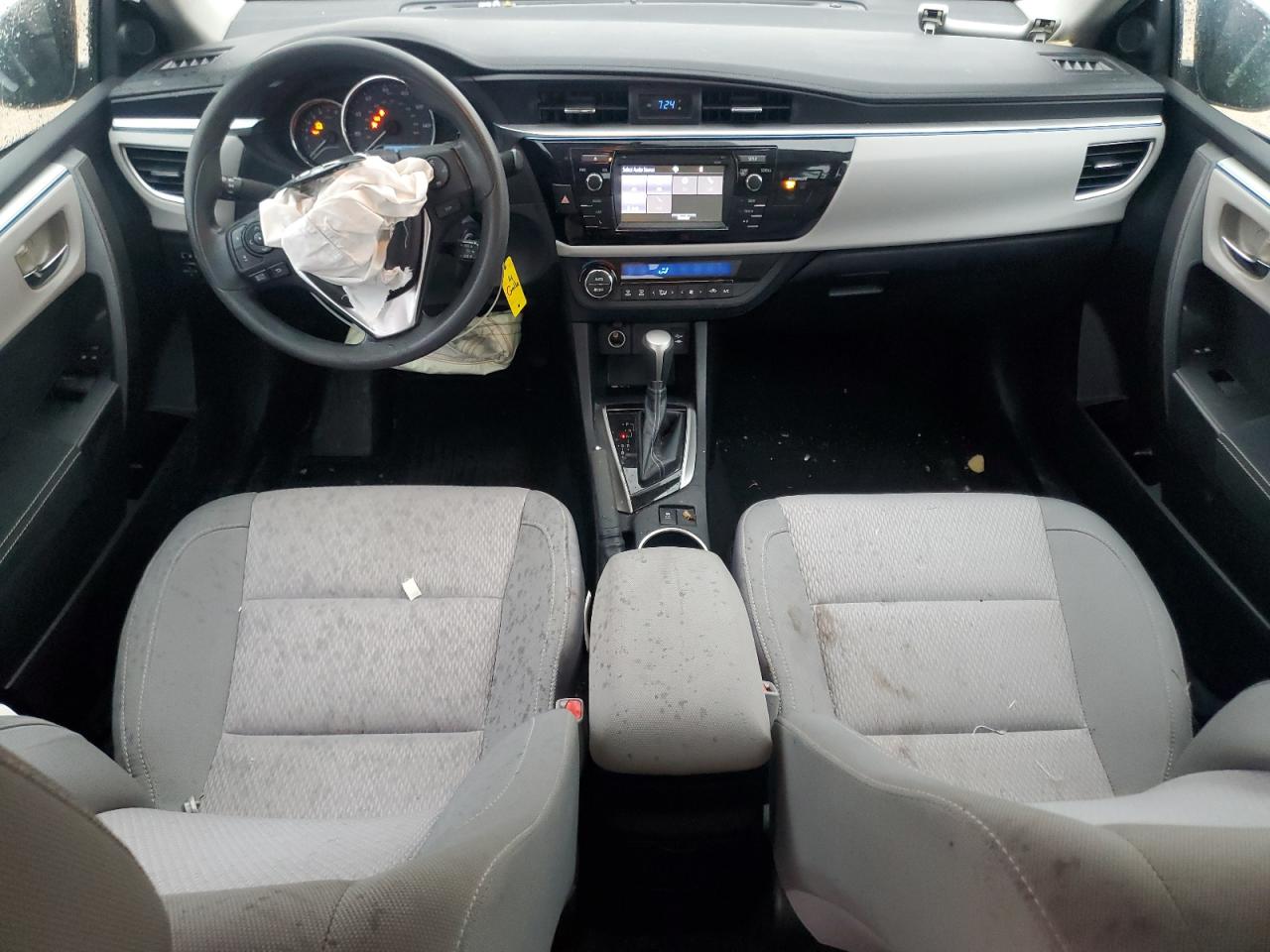 2014 Toyota Corolla VIN 2T1BURHE4EC216643 Copart auction photo, front end / minor dent/scratches damage thumbnail 8