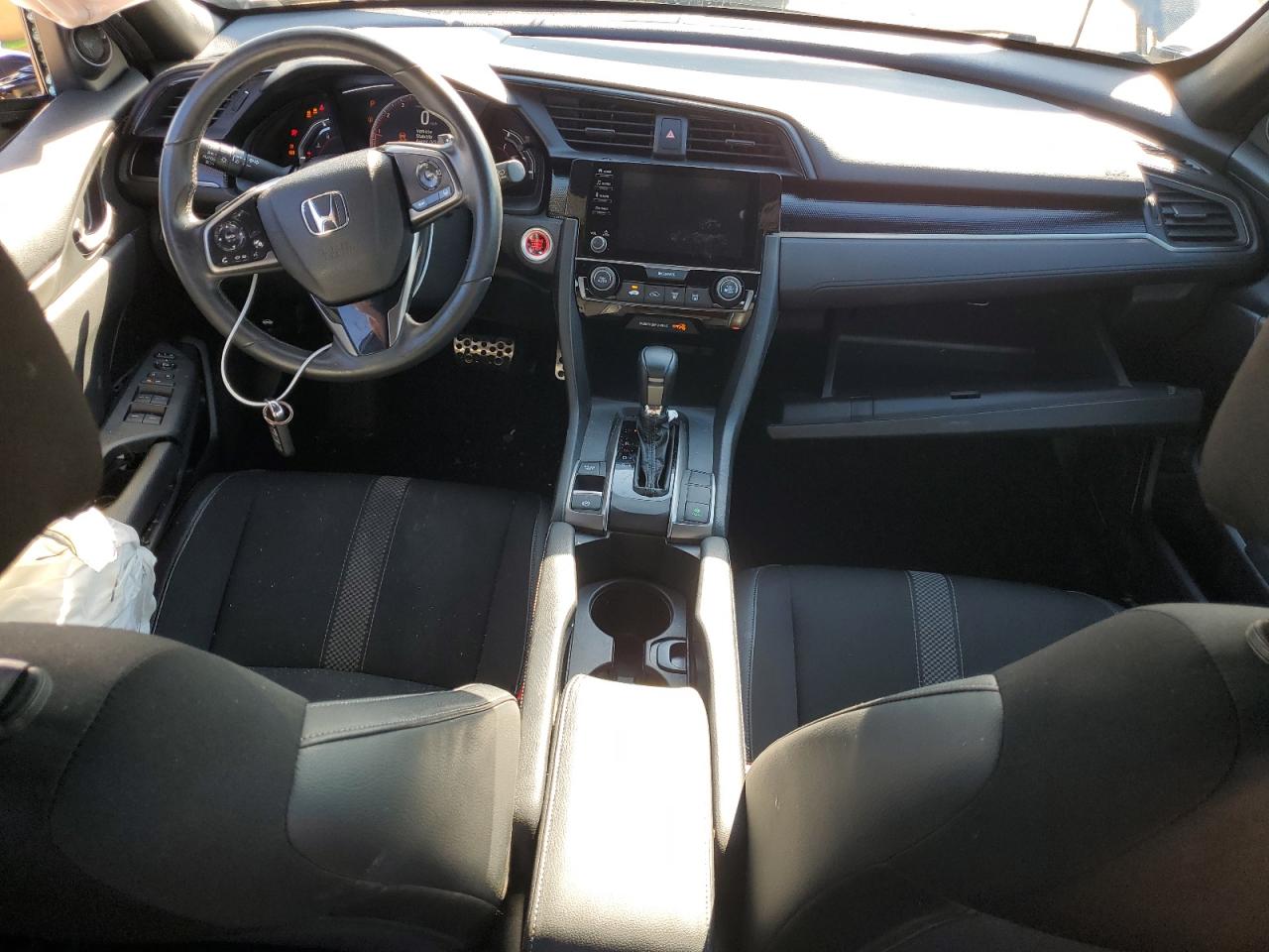 2021 Honda Civic VIN SHHFK7H49MU204984 Copart auction photo, side / front end damage thumbnail 8