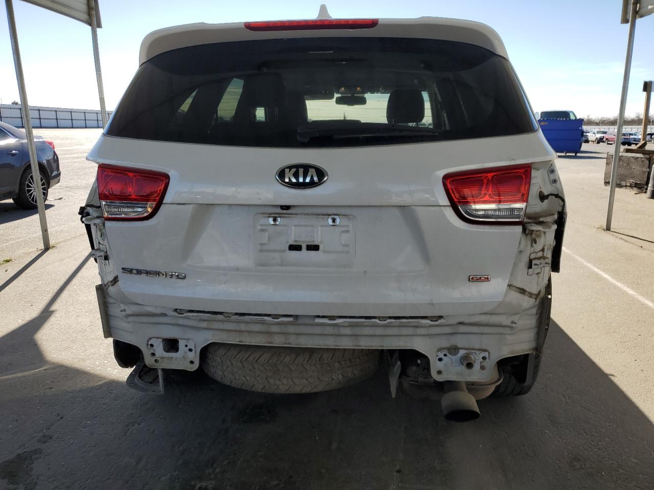 2017 KIA Sorento VIN 5XYPG4A38HG286146 Copart auction photo, all over damage thumbnail 6