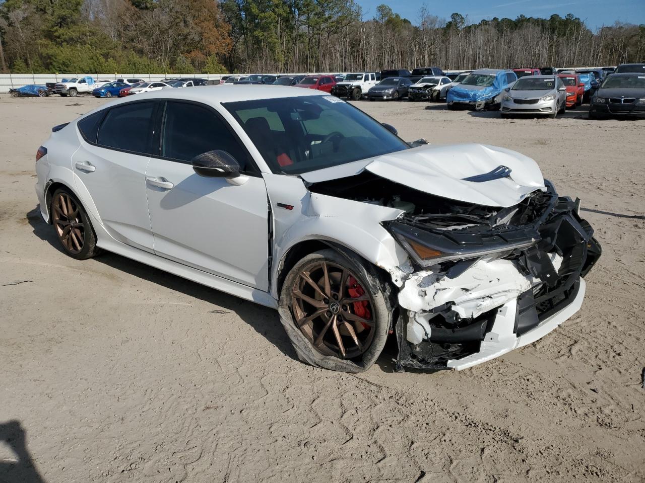 2024 Acura Integra VIN 19UDE5G92RA000238 Copart auction photo, front end damage thumbnail 4
