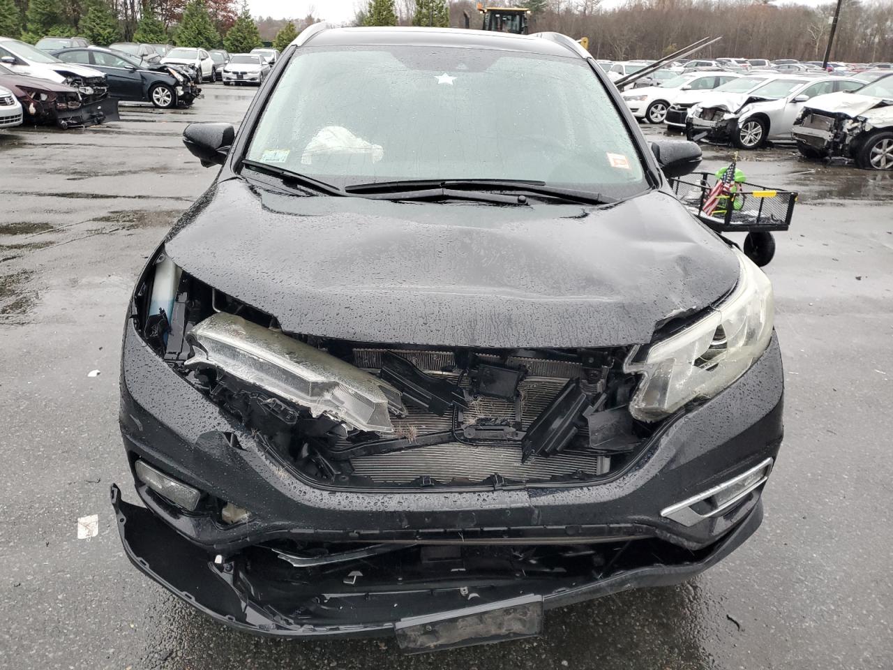 2016 Honda CR-V VIN 5J6RM4H98GL110691 Copart auction photo, front end / minor dent/scratches damage thumbnail 5