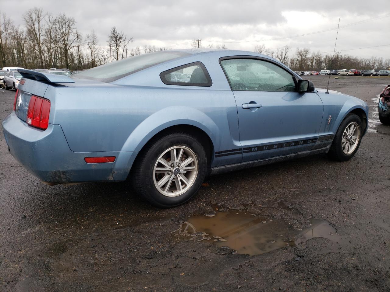 2005 Ford Mustang VIN 1ZVFT80N555185018 Copart auction photo, side damage thumbnail 3