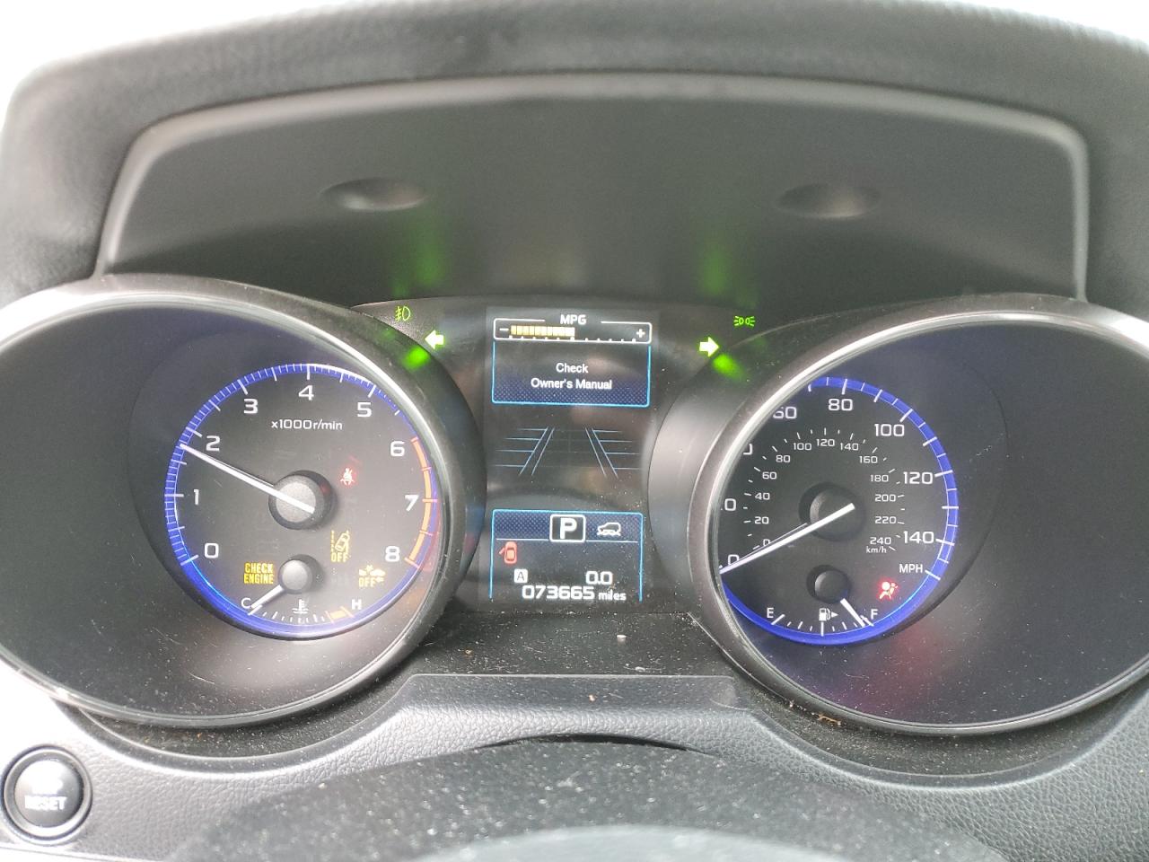 2019 Subaru Outback VIN 4S4BSAHCXK3269790 Copart auction photo, front end / minor dent/scratches damage thumbnail 9