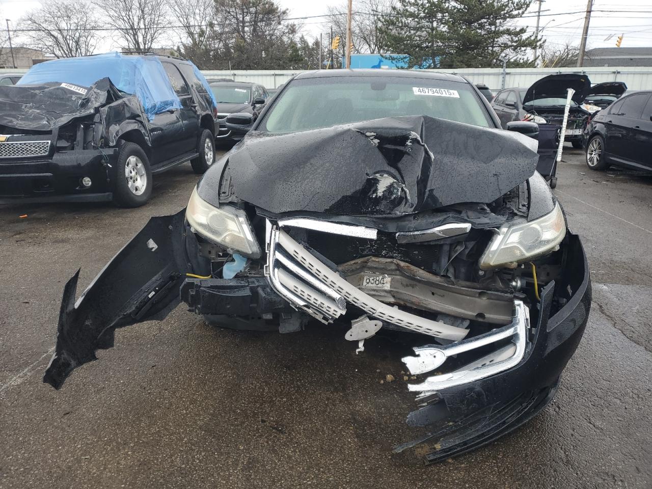 2012 Ford Taurus VIN 1FAHP2EW2CG114364 Copart auction photo, front end / rear end damage thumbnail 5