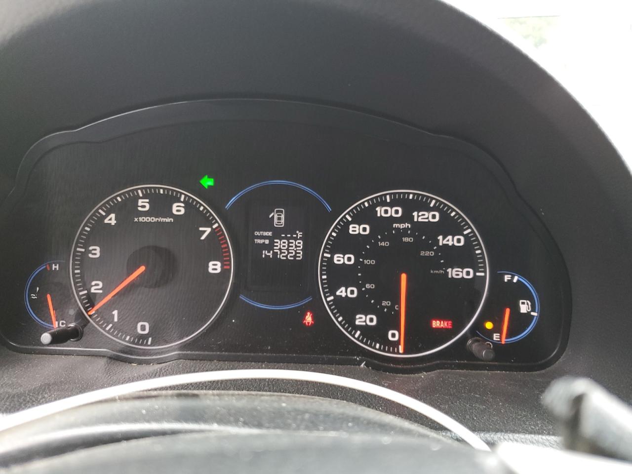 2004 Acura TSX VIN JH4CL95904C000468 Copart auction photo, front end / rear end damage thumbnail 9