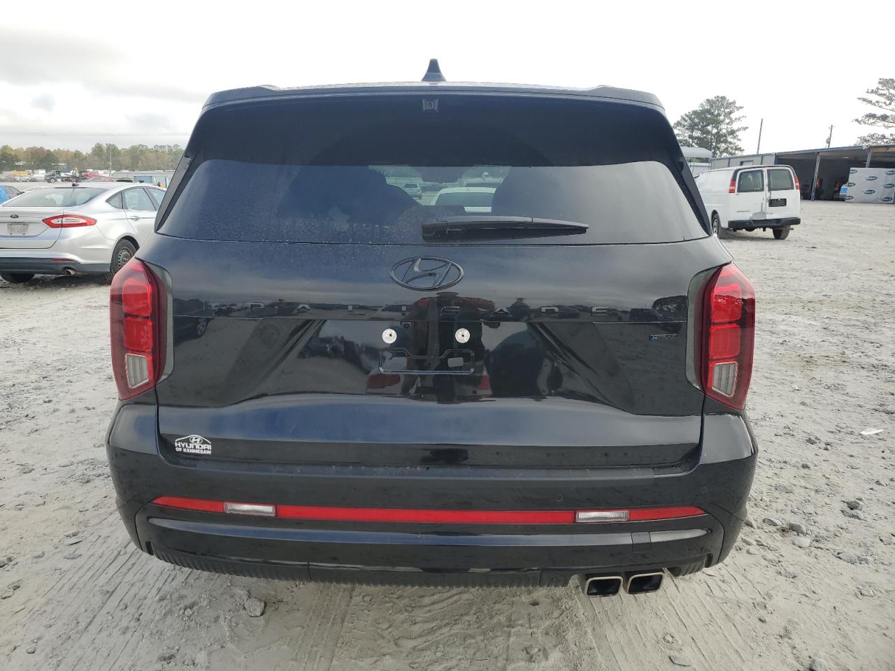 2024 Hyundai Palisade VIN KM8R7DGEXRU790792 Copart auction photo, front end damage thumbnail 6