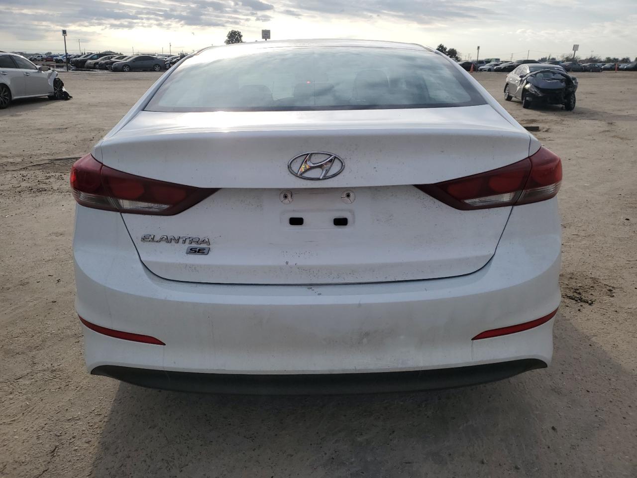 2018 Hyundai Elantra VIN 5NPD74LF9JH298895 Copart auction photo, undercarriage damage thumbnail 6