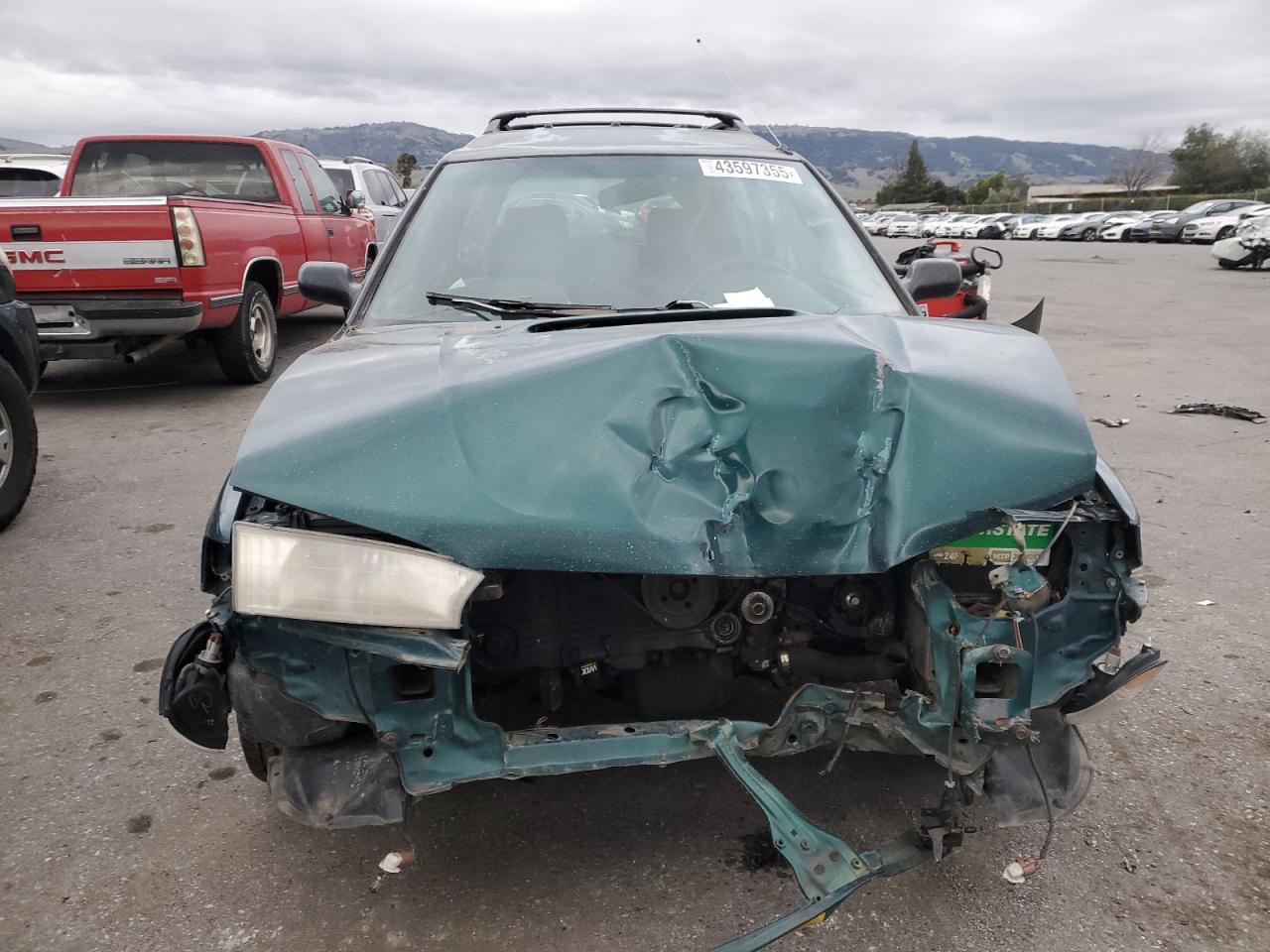 1998 Subaru Legacy VIN 4S3BG6855W6608173 Copart auction photo, front end damage thumbnail 5