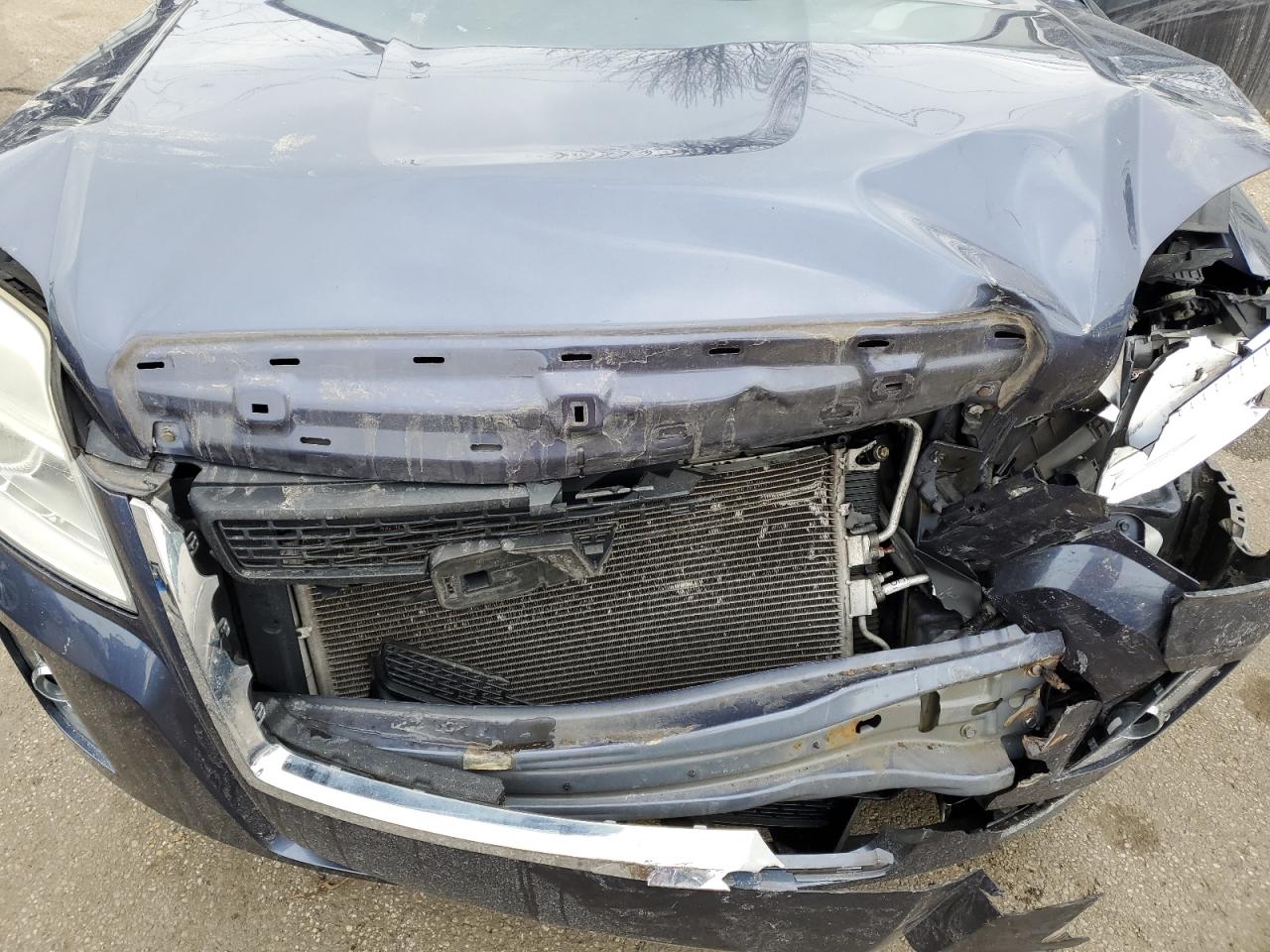 2014 GMC Terrain VIN 2GKALMEK3E6320851 Copart auction photo, front end damage thumbnail 12