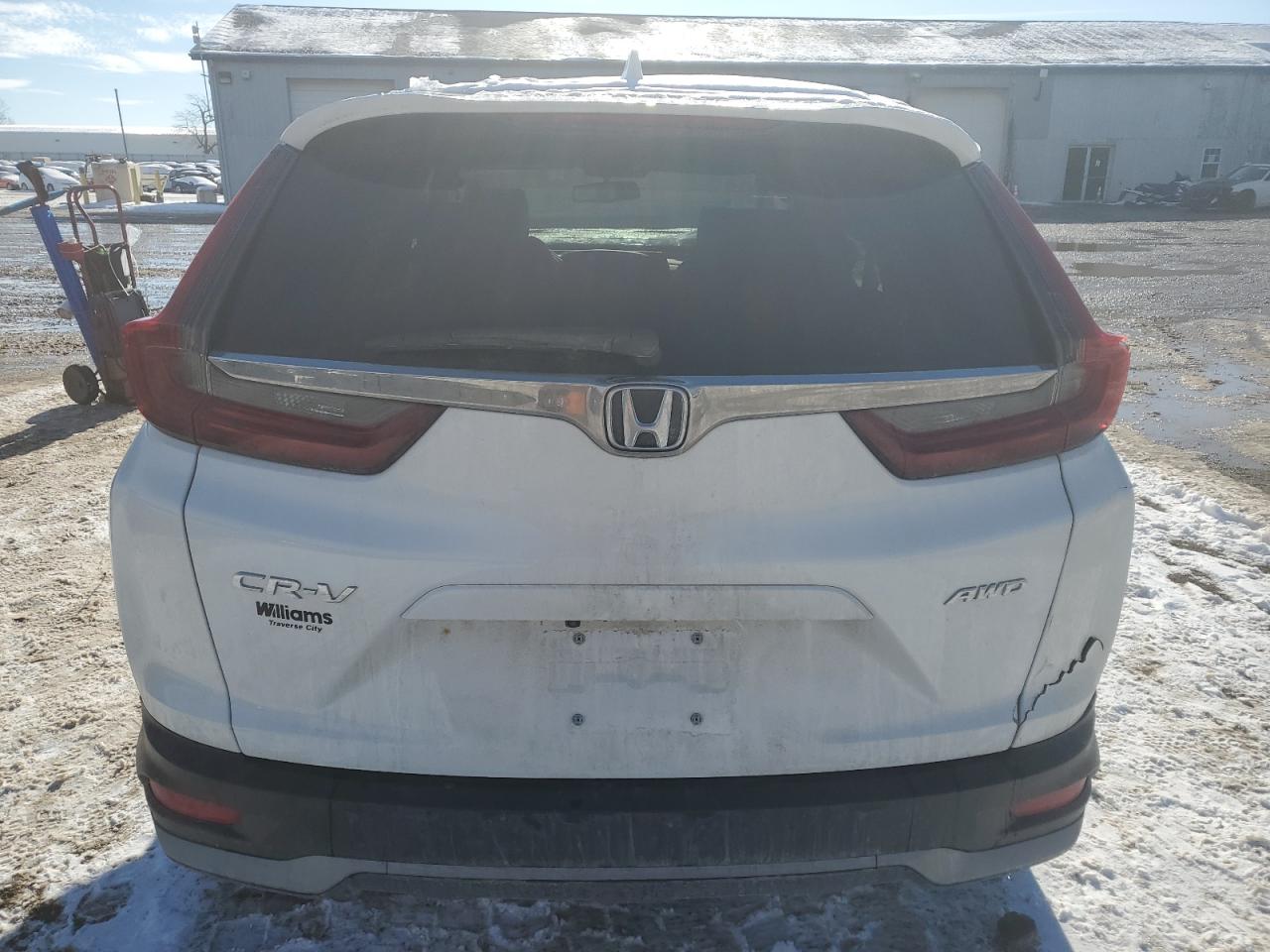 2020 Honda CR-V VIN 5J6RW2H80LL031905 Copart auction photo, front end / side damage thumbnail 6