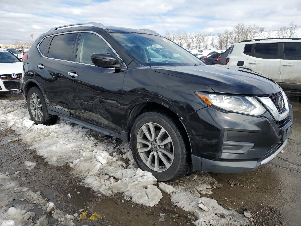 2020 Nissan Rogue VIN KNMAT2MV1LP503433 Copart auction photo, side damage thumbnail 4