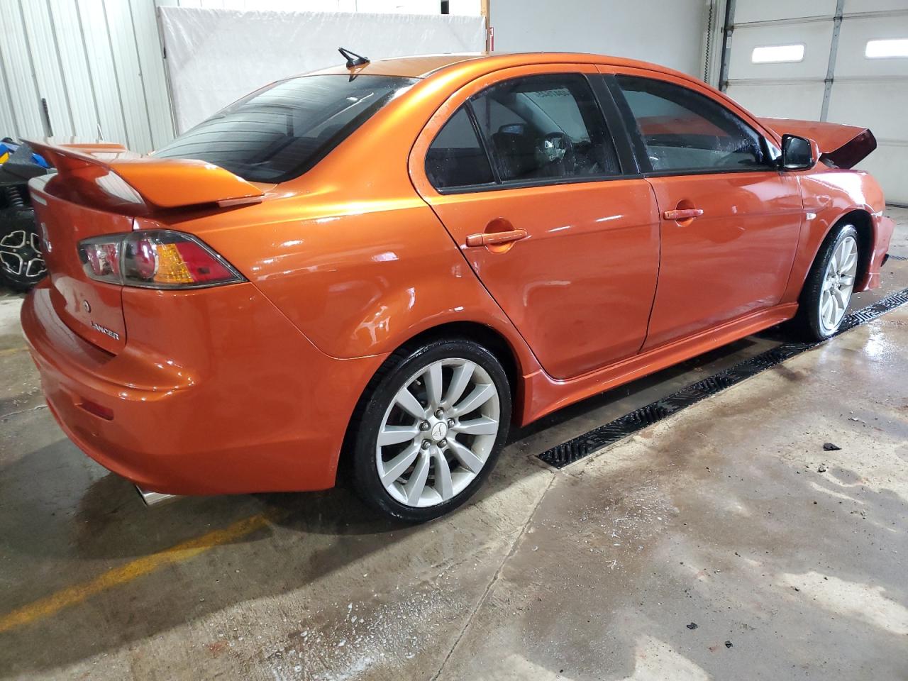 2010 Mitsubishi Lancer VIN JA32U8FW0AU010088 Copart auction photo, front end damage thumbnail 3