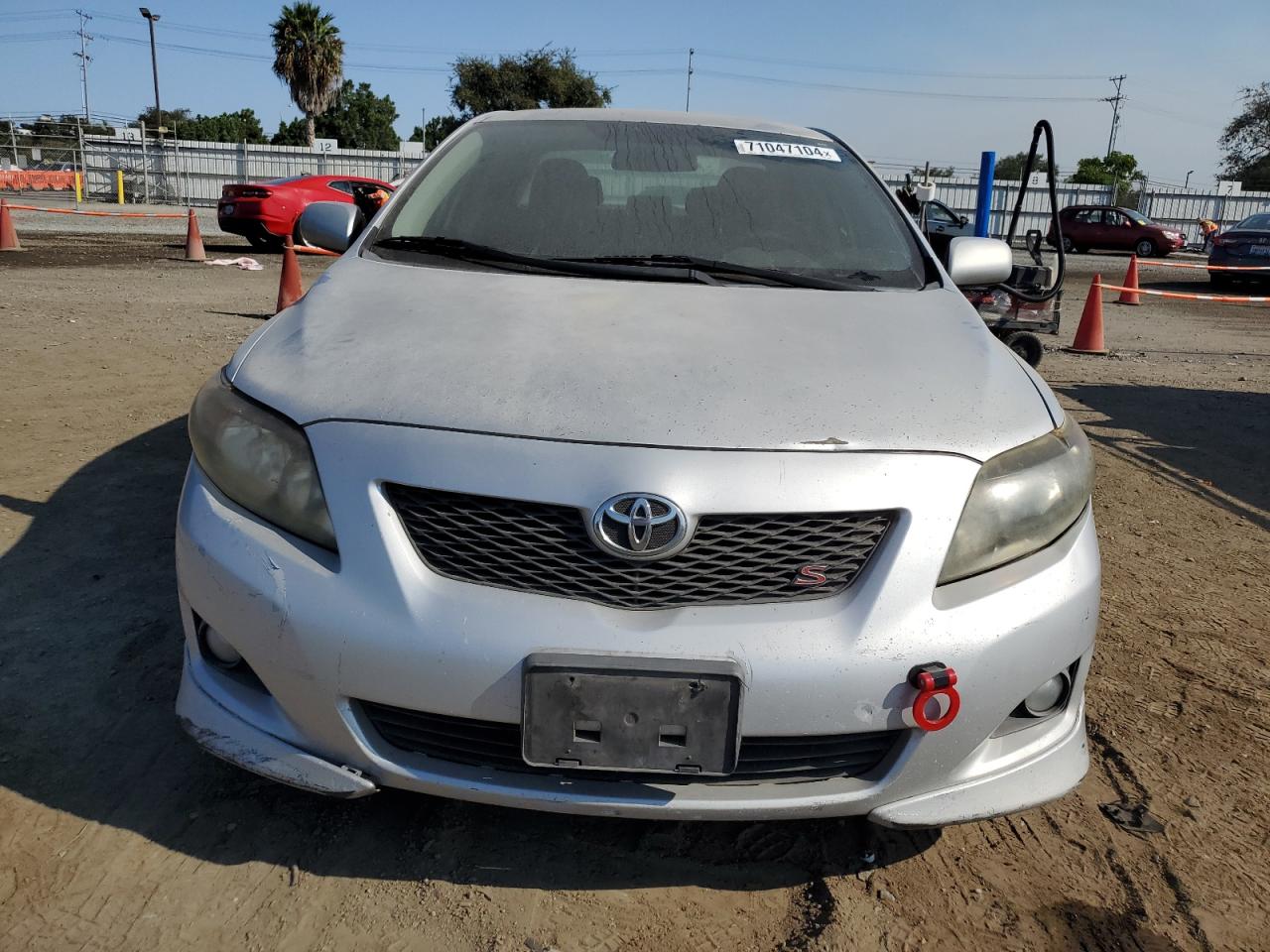 2009 Toyota Corolla VIN 1NXBU40E99Z100650 Copart auction photo, rear end damage thumbnail 5