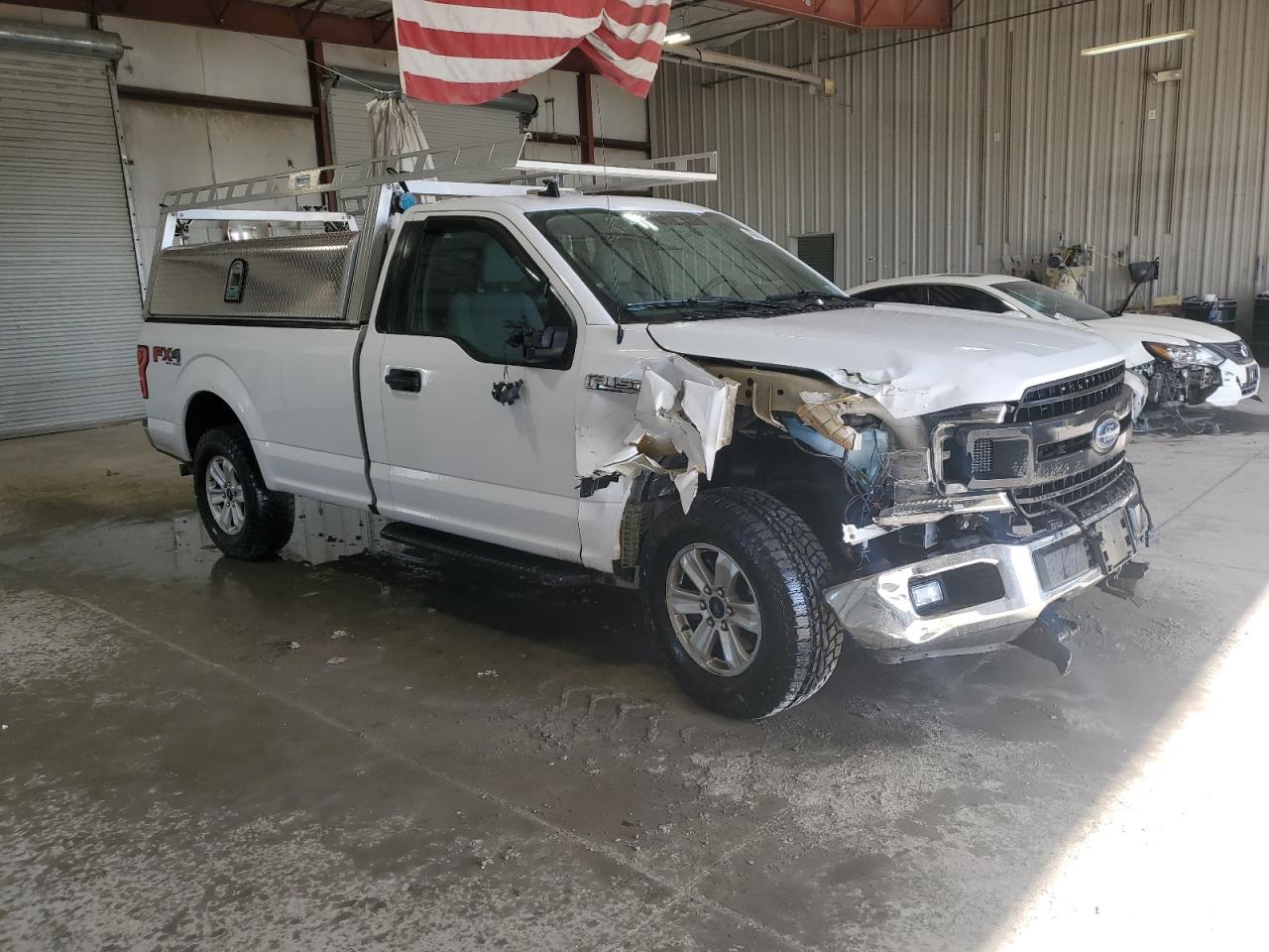 2020 Ford F-150 VIN 1FTMF1E58LKE53897 Copart auction photo, front end damage thumbnail 4