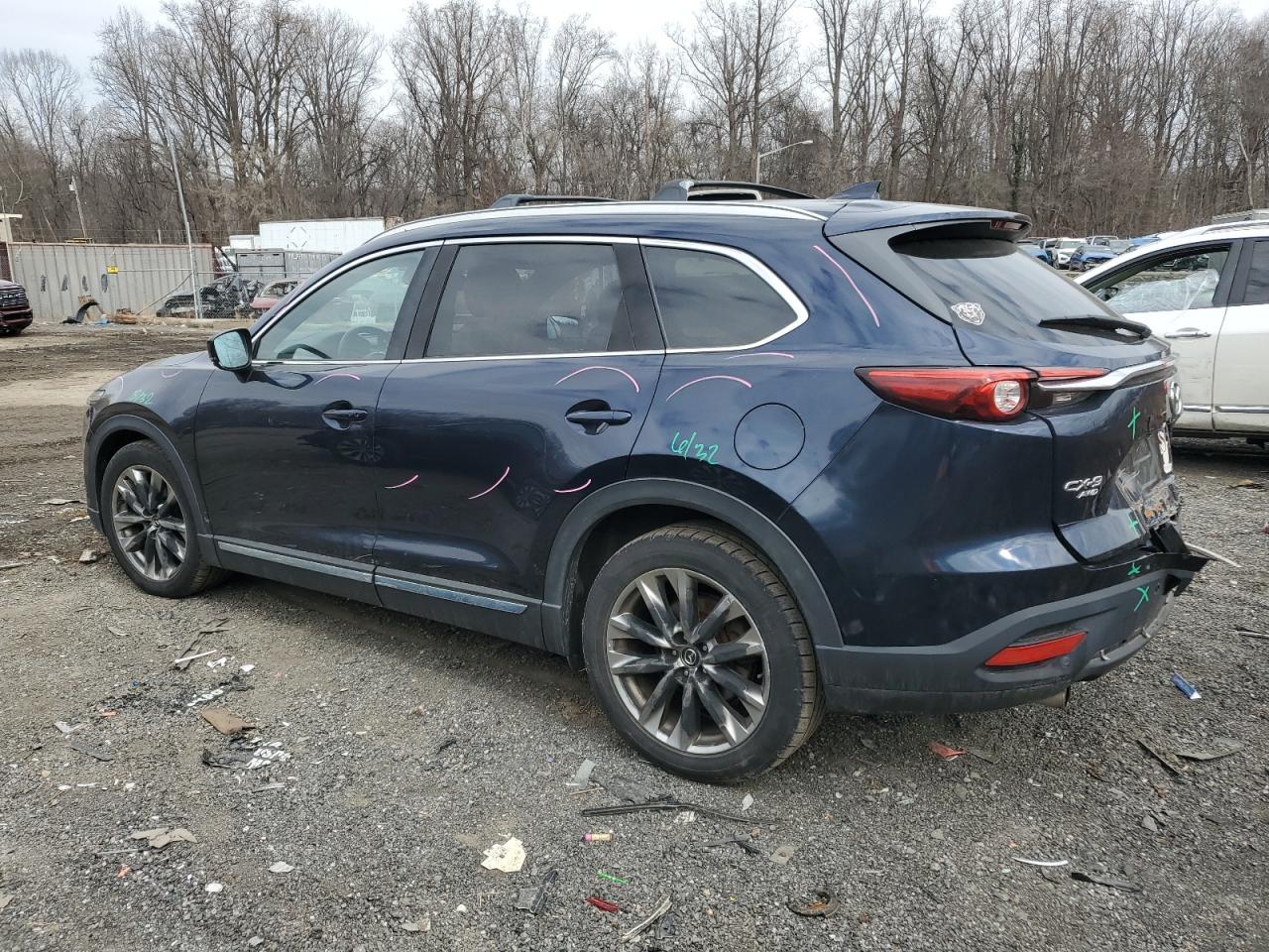 2016 Mazda CX-9 VIN JM3TCBDY6G0113470 Copart auction photo, front end / rear end damage thumbnail 2