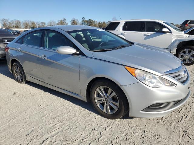 2014 Hyundai Sonata VIN 5NPEB4AC3EH836444 Copart auction photo, front end / side damage thumbnail 4