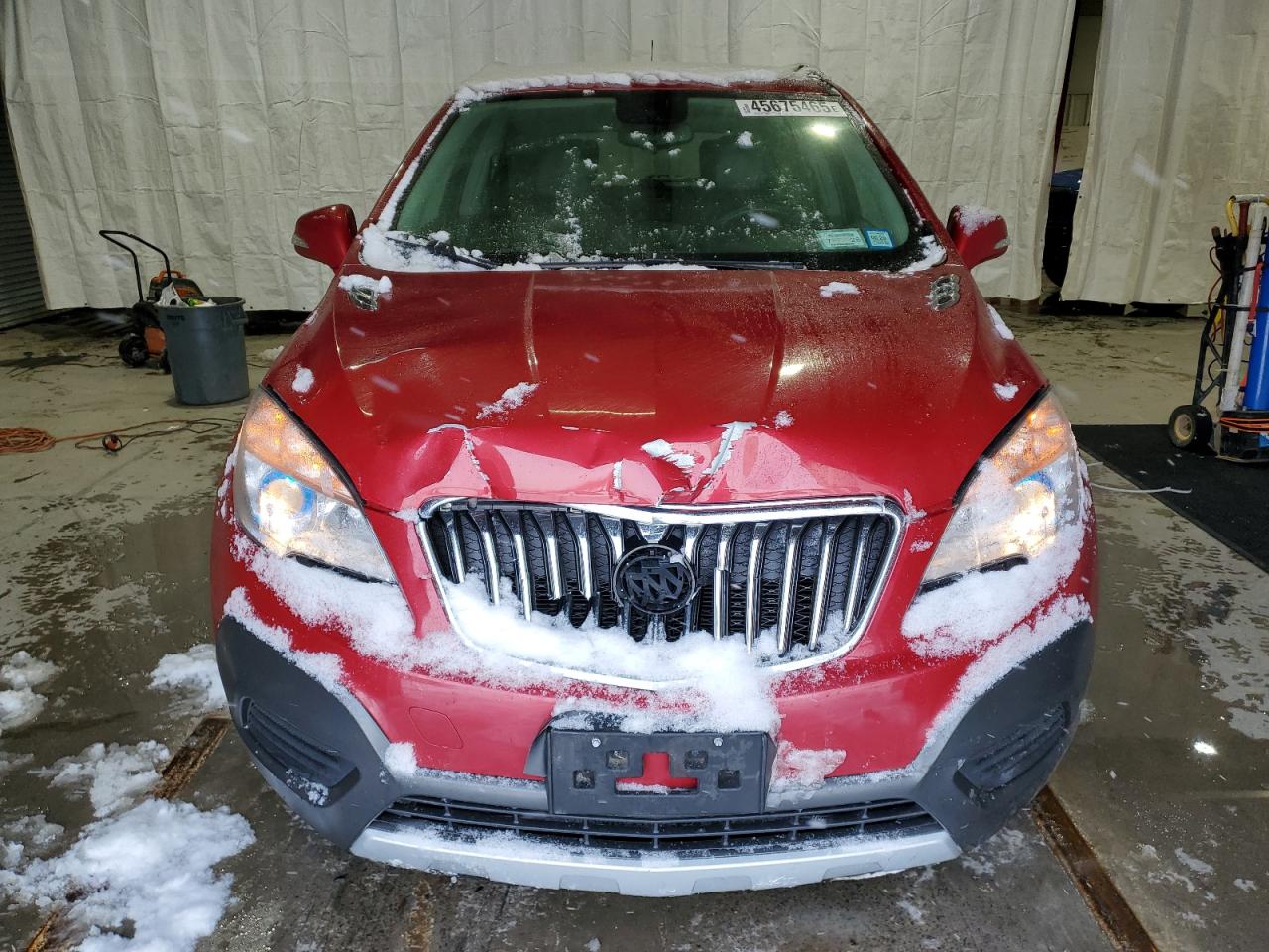2016 Buick Encore VIN KL4CJASBXGB671425 Copart auction photo, rear end / side damage thumbnail 5