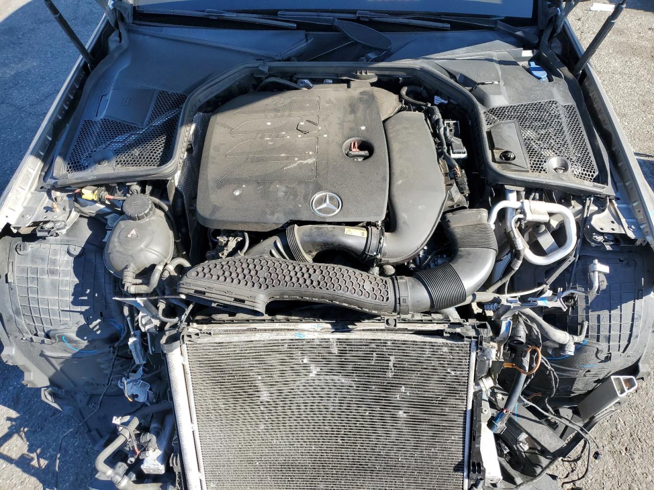 2020 Mercedes-Benz C-klasse VIN 55SWF8DB5LU327548 Copart auction photo, front end / minor dent/scratches damage thumbnail 11