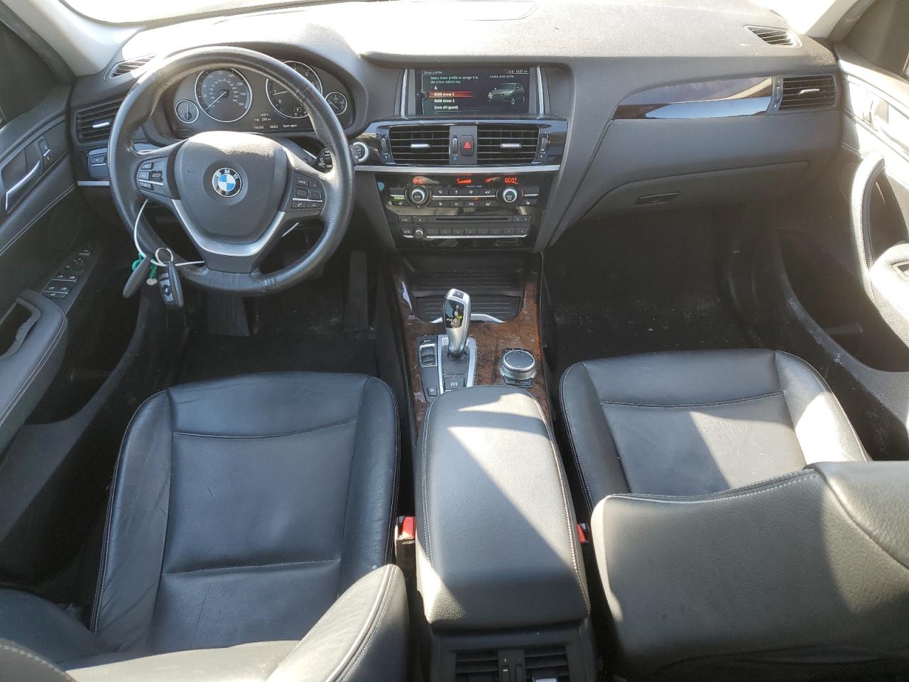 2017 BMW X3 VIN 5UXWX9C39H0T20833 Copart auction photo, front end damage thumbnail 8