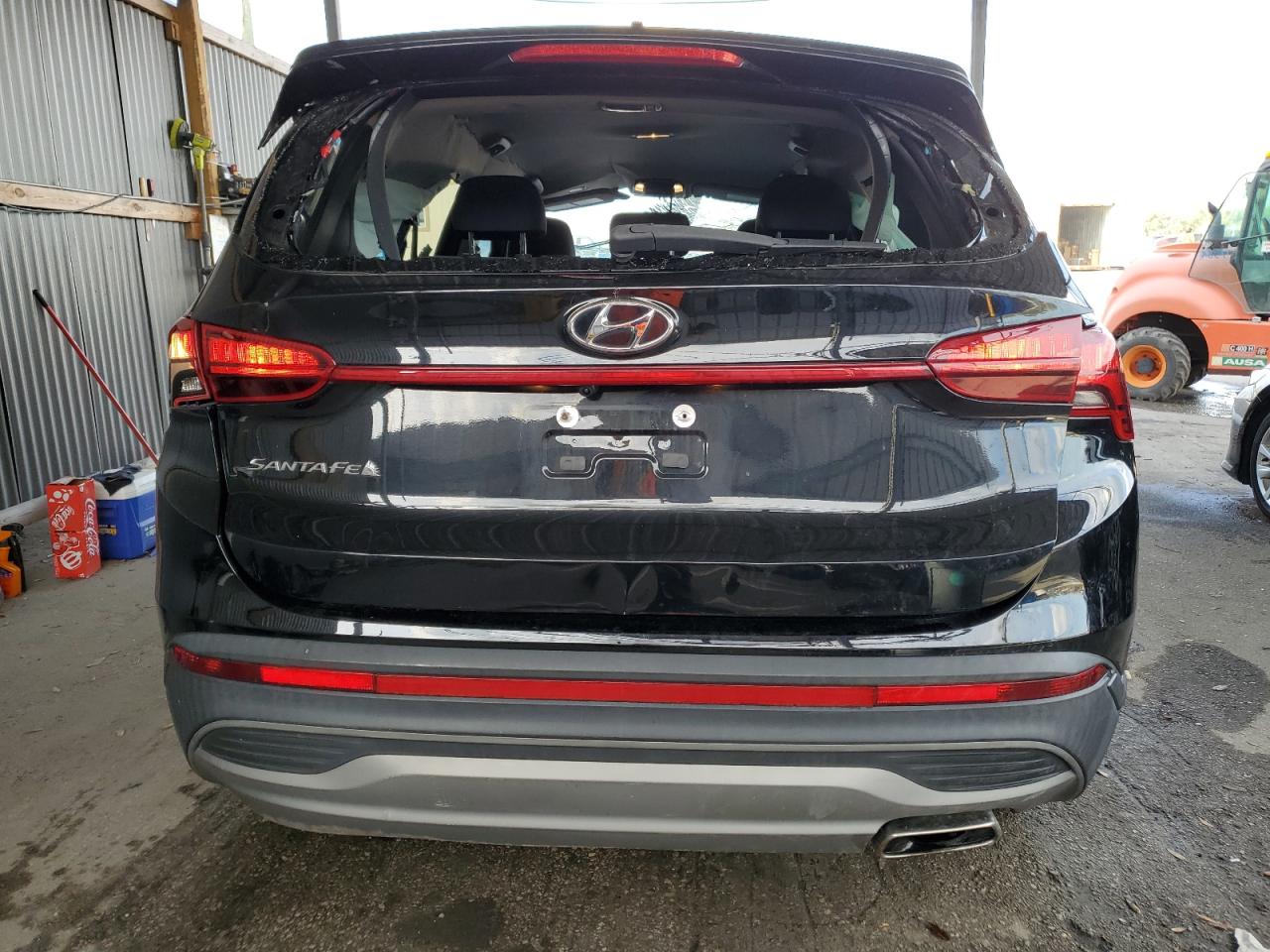 2021 Hyundai Santa Fe VIN 5NMS14AJ9MH311212 Copart auction photo, rollover damage thumbnail 6