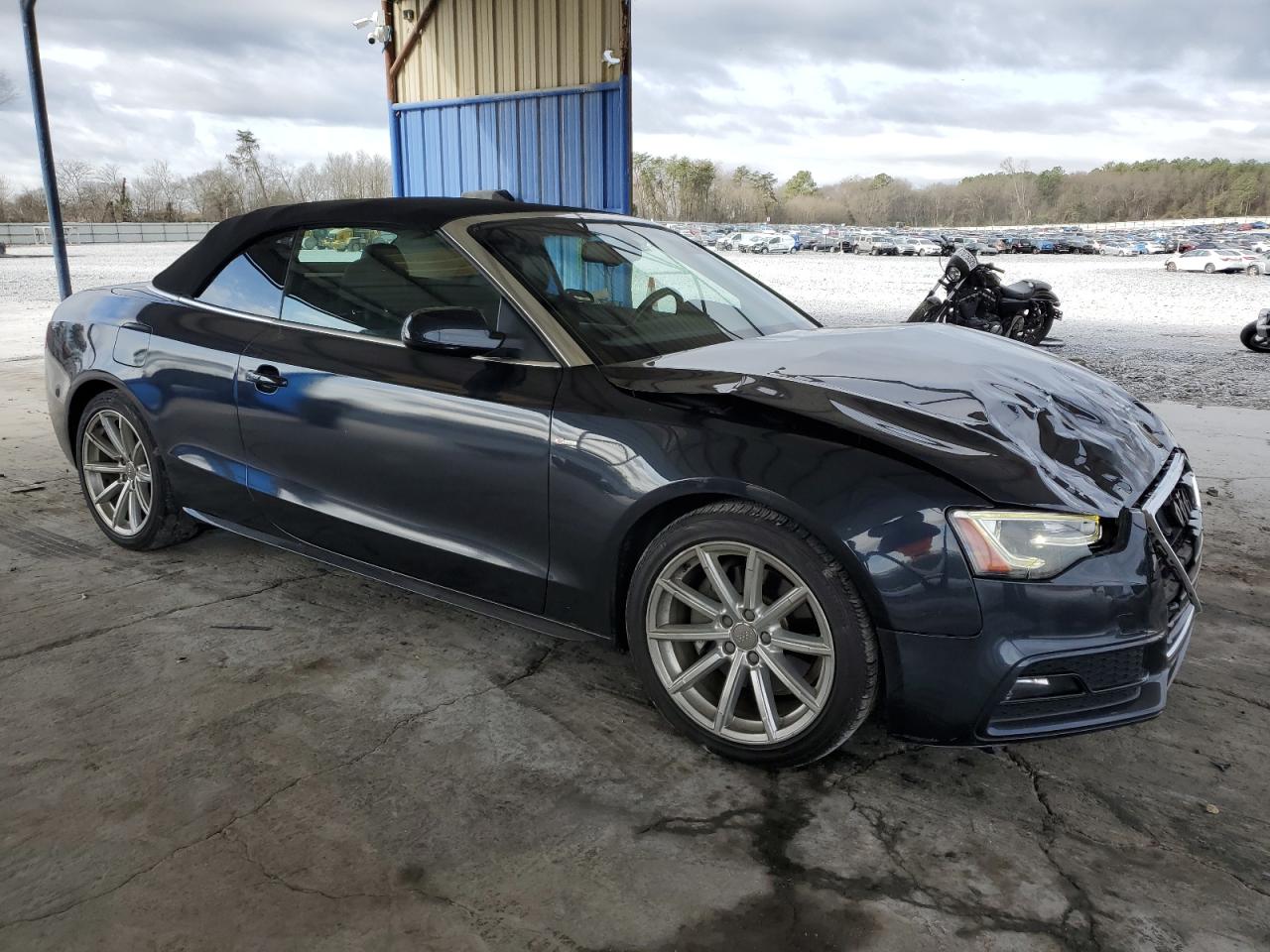 2016 Audi A5 VIN WAUM2AFH8GN004564 Copart auction photo, front end damage thumbnail 4
