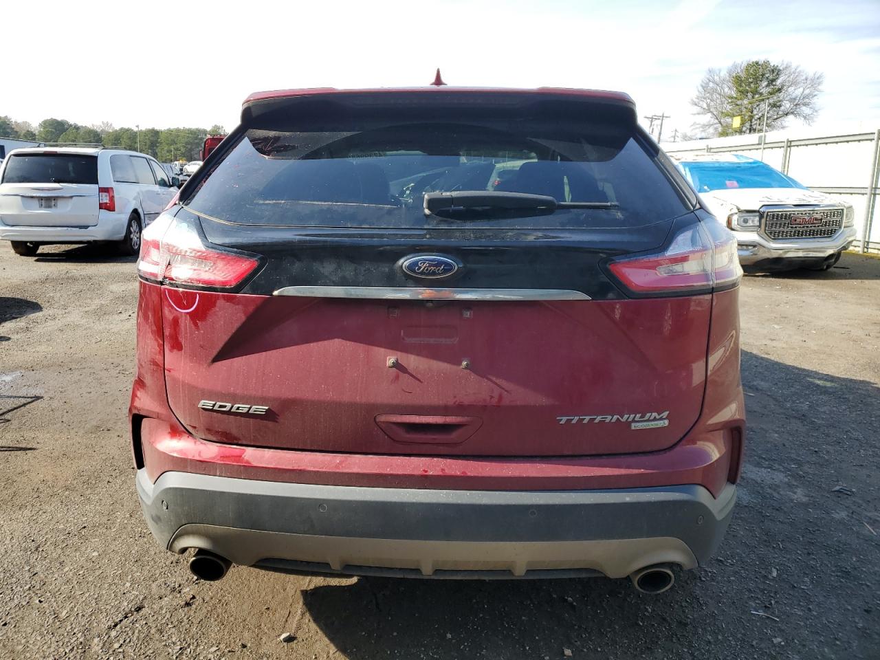 2019 Ford Edge VIN 2FMPK3K97KBC08427 Copart auction photo, front end damage thumbnail 6