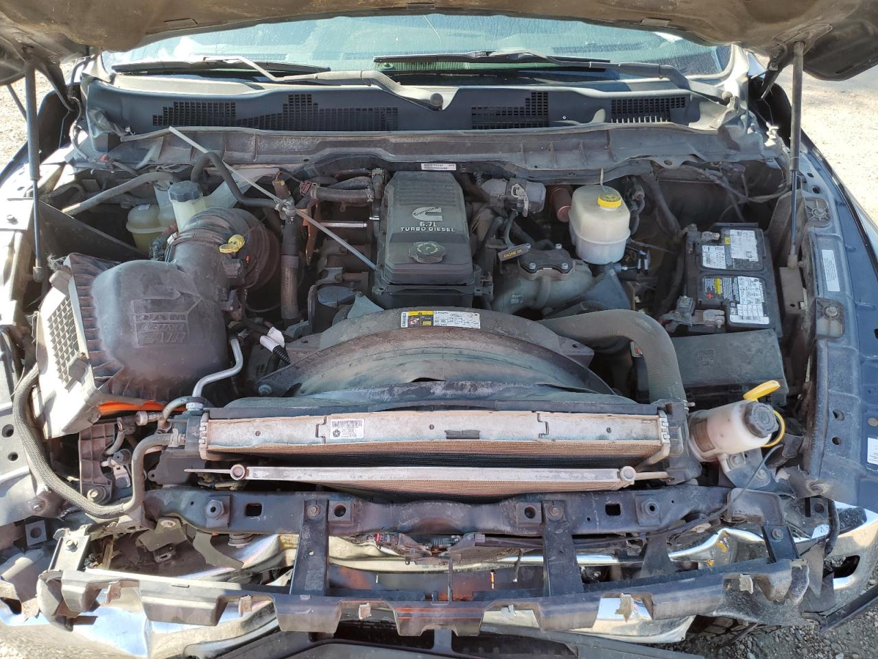 2015 RAM 2500 VIN 3C6UR5NLXFG656001 Copart auction photo, front end / rear end damage thumbnail 11