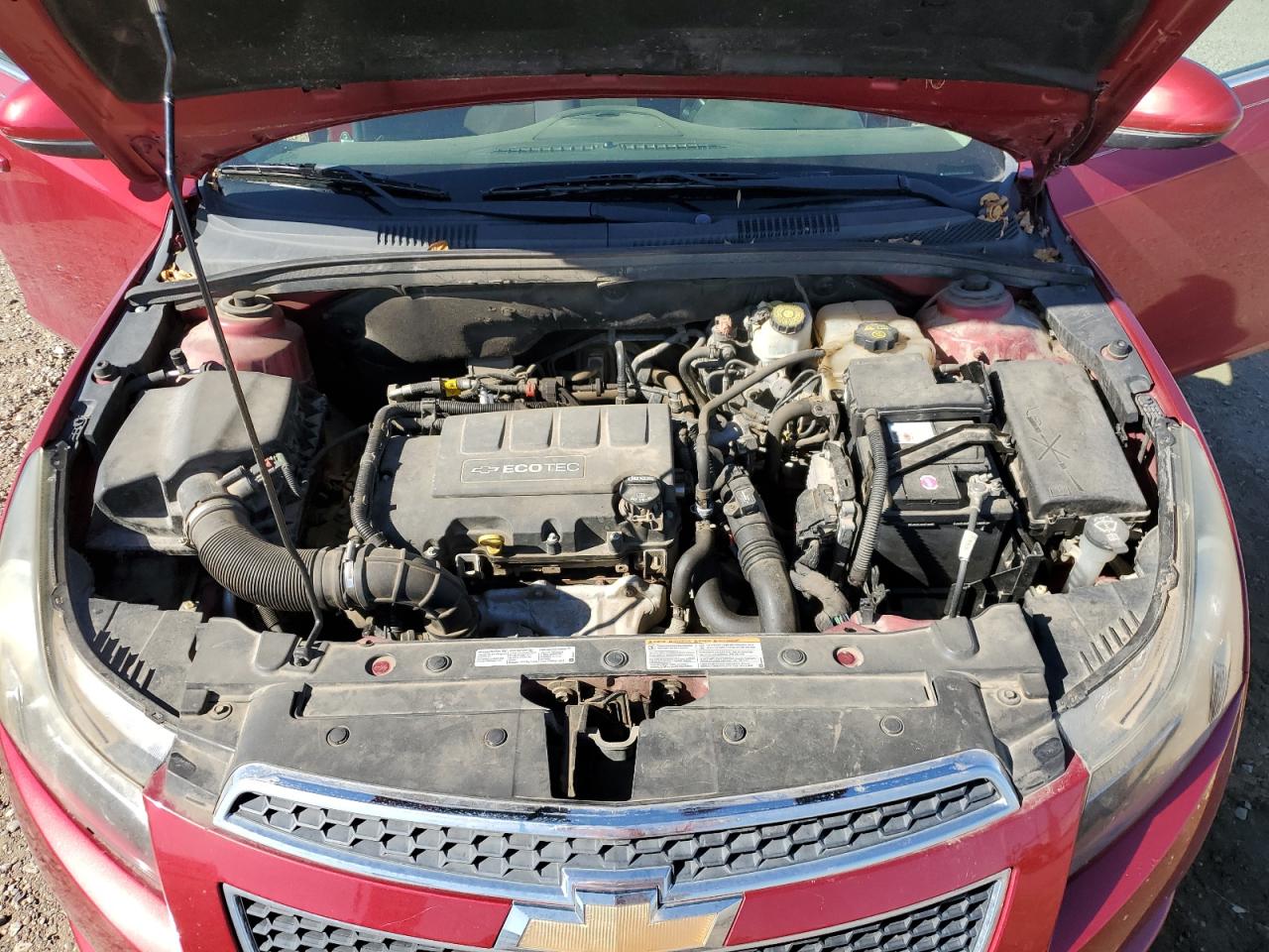 2012 Chevrolet Cruze VIN 1G1PF5SC6C7238425 Copart auction photo, hail / rear end damage thumbnail 11