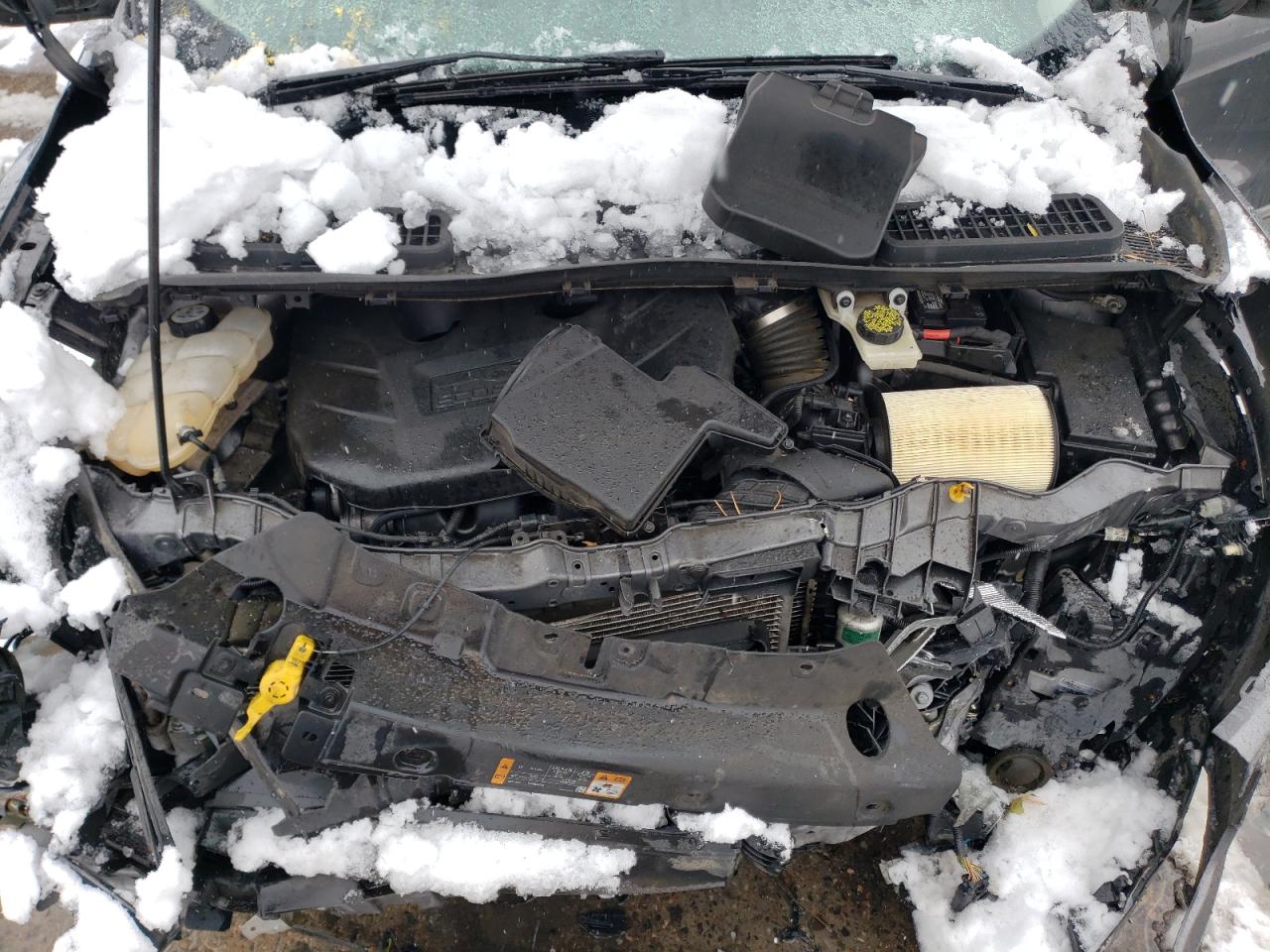 2013 Ford Escape VIN 1FMCU9H97DUD40409 Copart auction photo, front end / undercarriage damage thumbnail 12