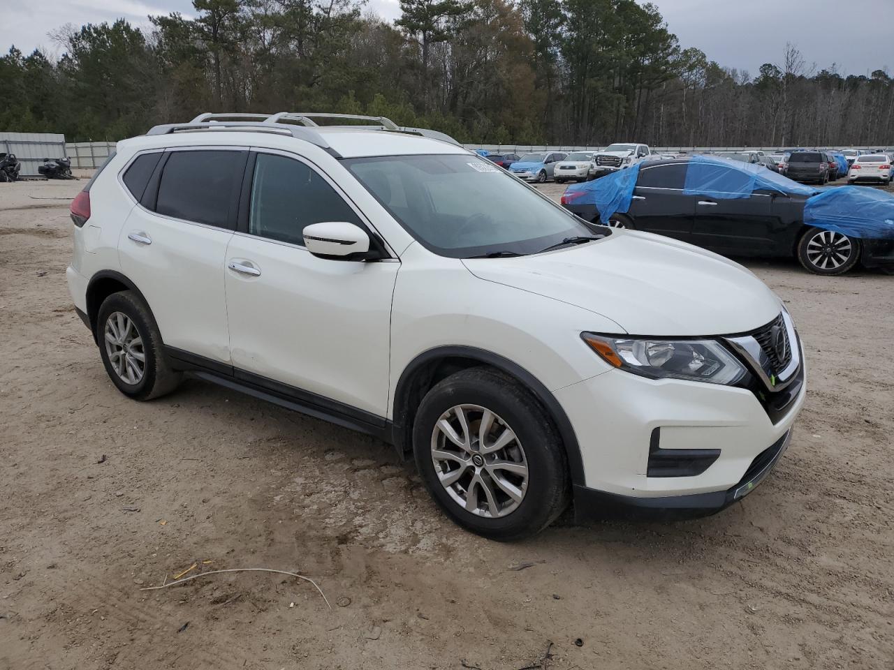 2018 Nissan Rogue VIN 5N1AT2MT8JC815103 Copart auction photo, front end / side damage thumbnail 4