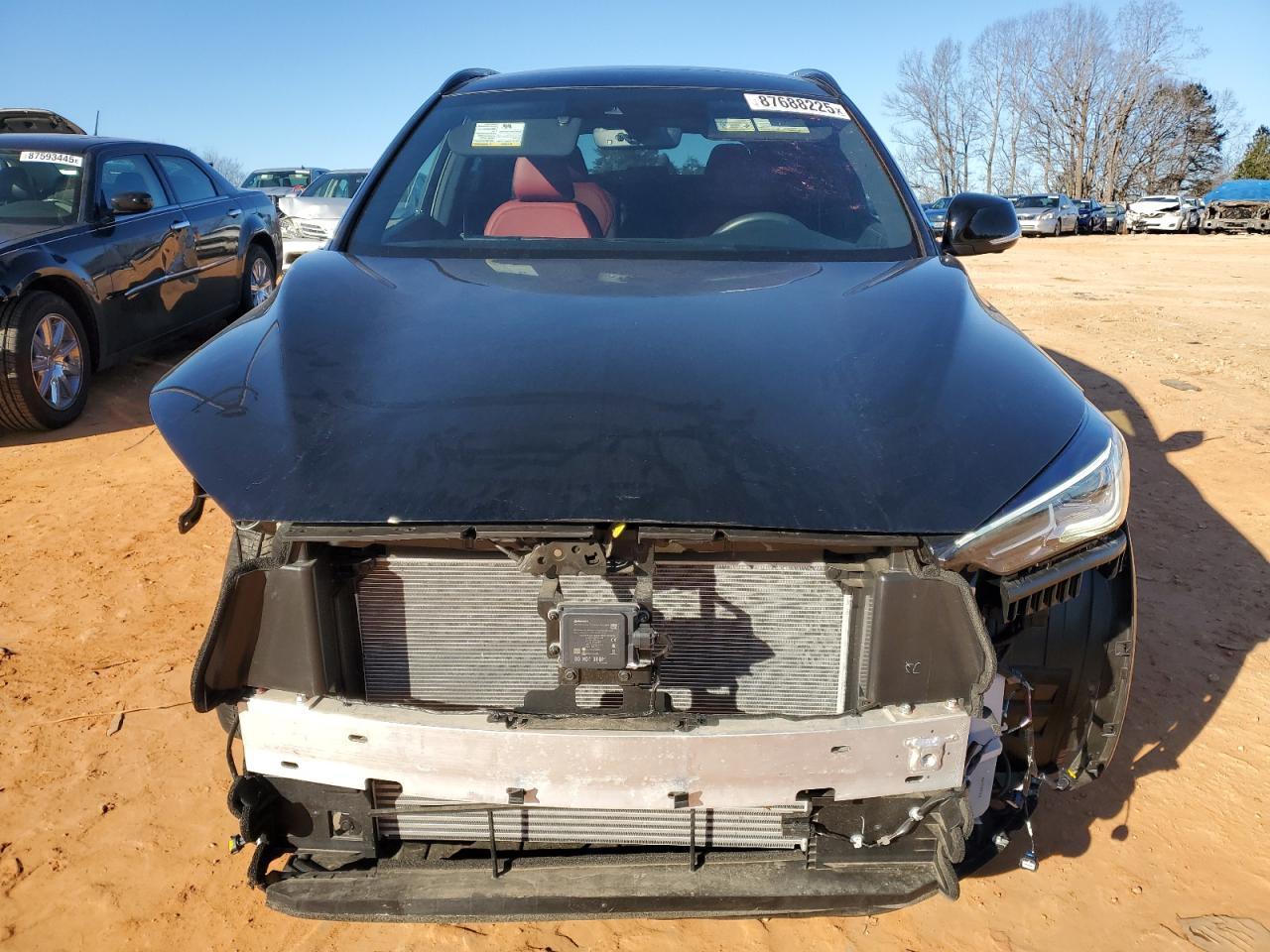 2024 Infiniti QX50 VIN 3PCAJ5FA4RF109557 Copart auction photo, all over damage thumbnail 5