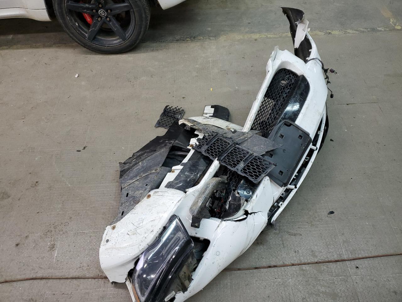 2017 Jeep Grand Cherokee VIN 1C4RJFDJ5HC939147 Copart auction photo, front end / side damage thumbnail 13