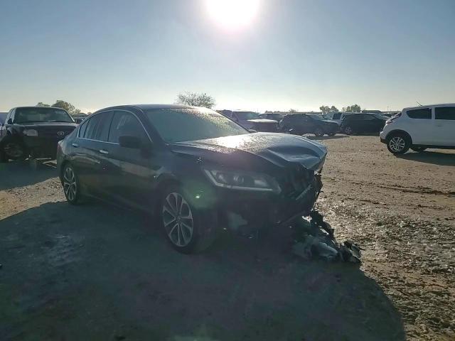 2015 Honda Accord VIN 1HGCR2F59FA258264 Copart auction photo, front end / side damage thumbnail 11