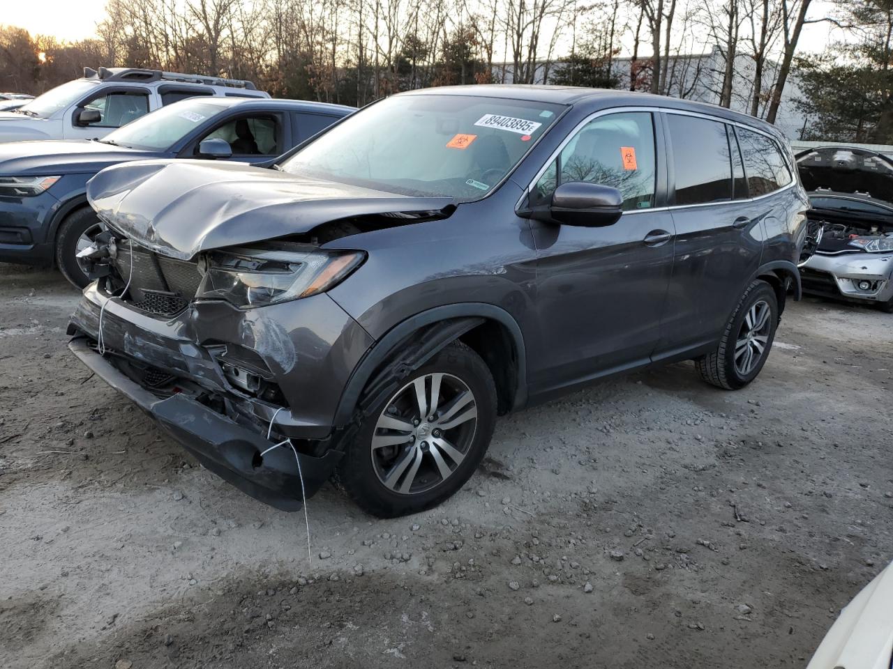 2018 Honda Pilot VIN 5FNYF6H57JB031818