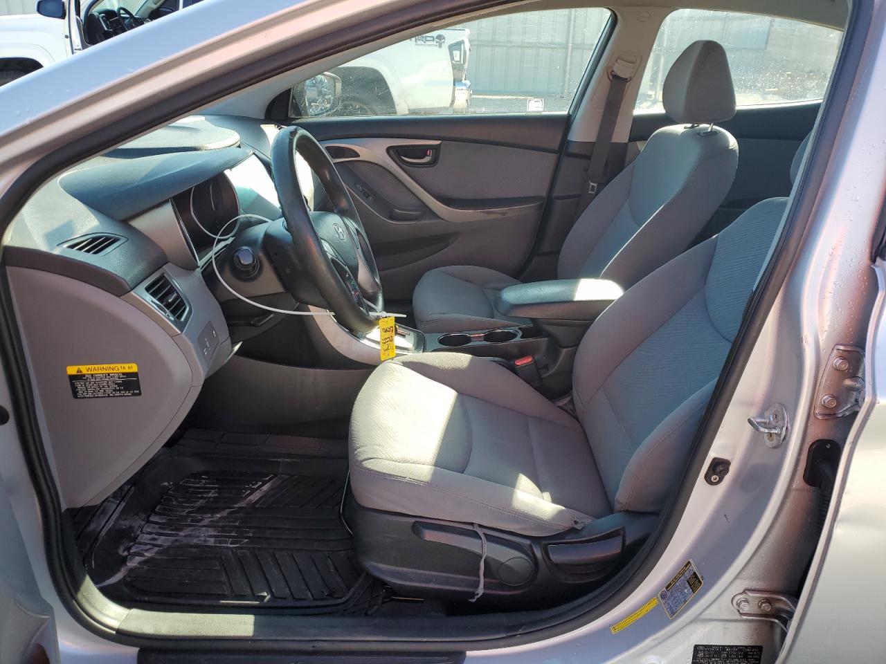 2013 Hyundai Elantra VIN KMHDH4AE2DU624842 Copart auction photo, rear end damage thumbnail 7