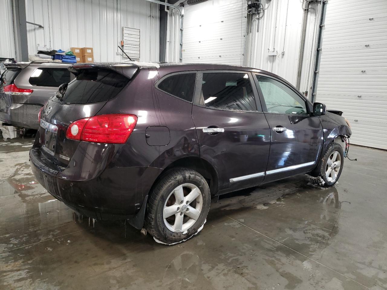 2013 Nissan Rogue VIN JN8AS5MT9DW021825 Copart auction photo, front end / rear end damage thumbnail 3