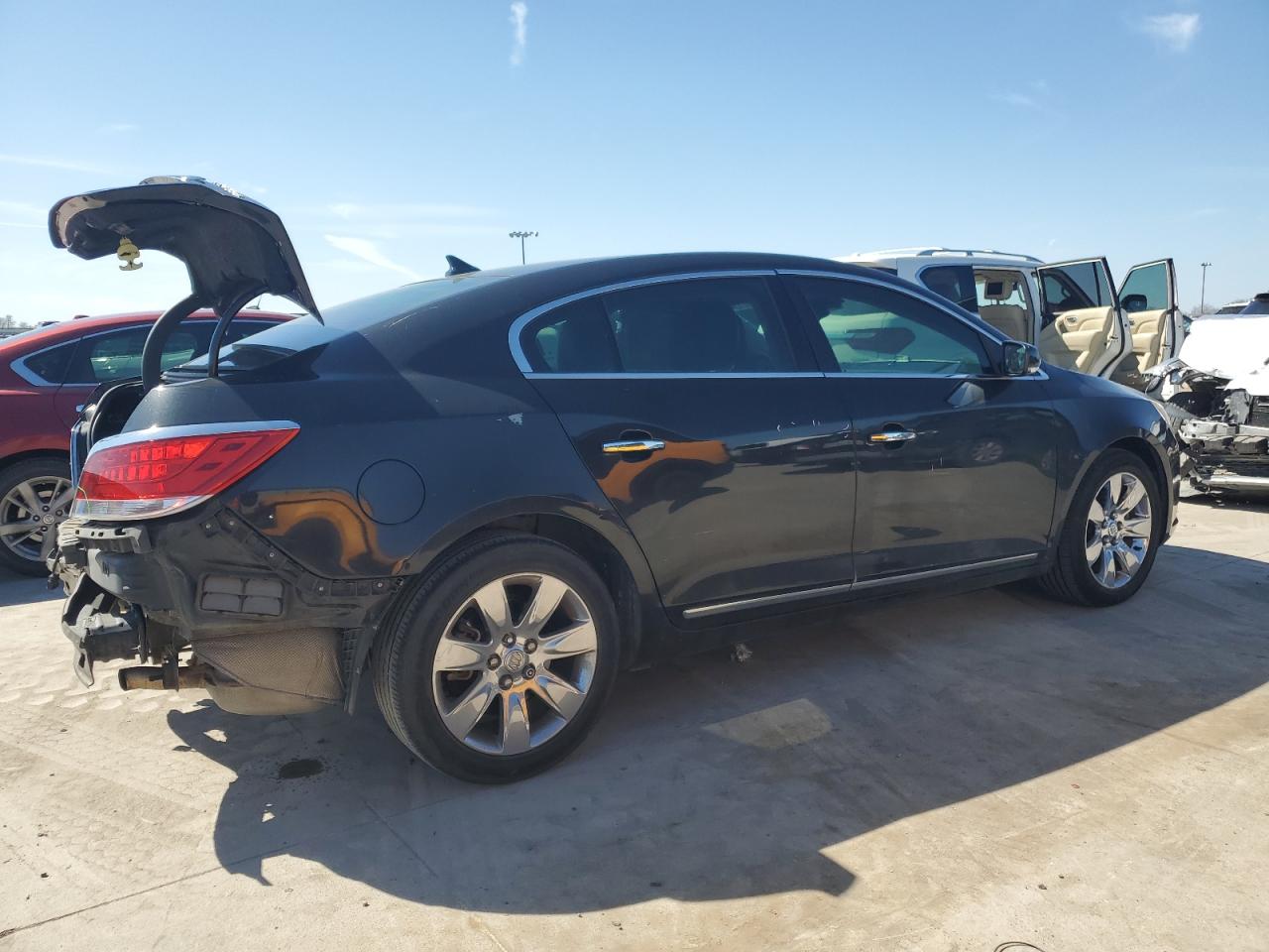 2013 Buick LaCrosse VIN 1G4GC5E3XDF284337 Copart auction photo, rear end damage thumbnail 3