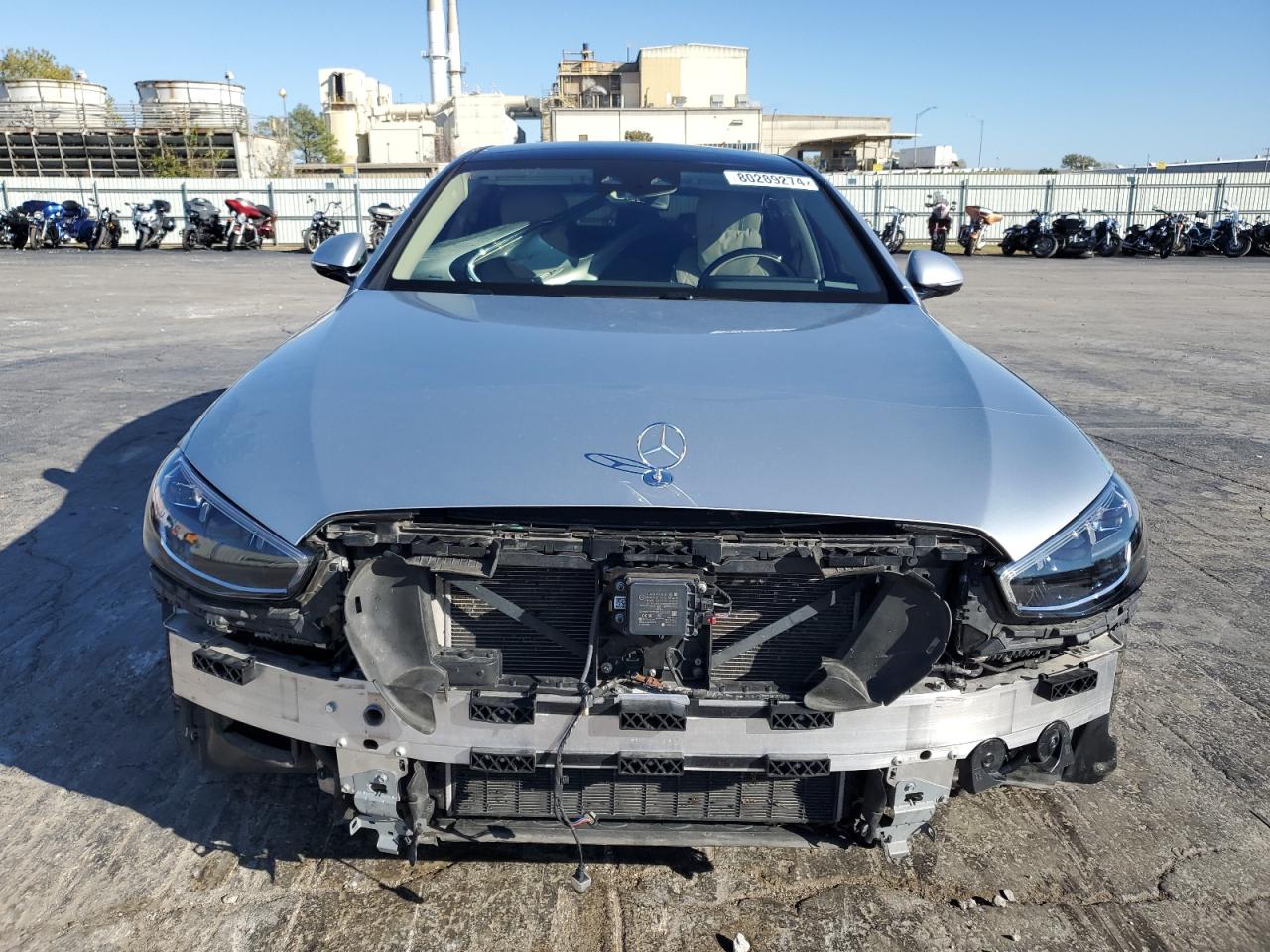 2021 Mercedes-Benz S-klasse VIN W1K6G7GB3MA026426 Copart auction photo, front end / minor dent/scratches damage thumbnail 5