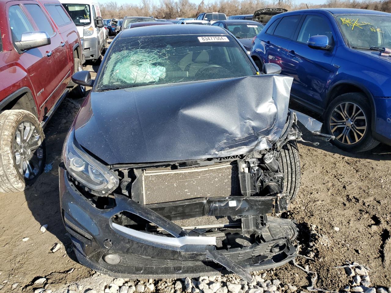 2021 KIA Forte VIN 3KPF24AD5ME403630 Copart auction photo, front end / side damage thumbnail 5