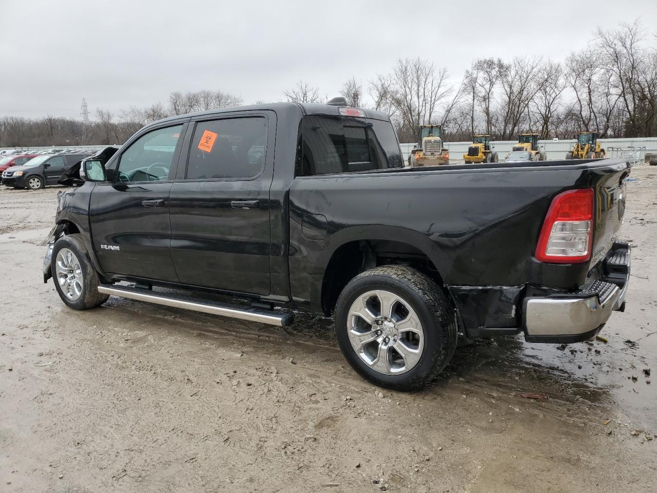 2021 RAM 1500 VIN 1C6SRFFTXMN504235 Copart auction photo, front end damage thumbnail 2