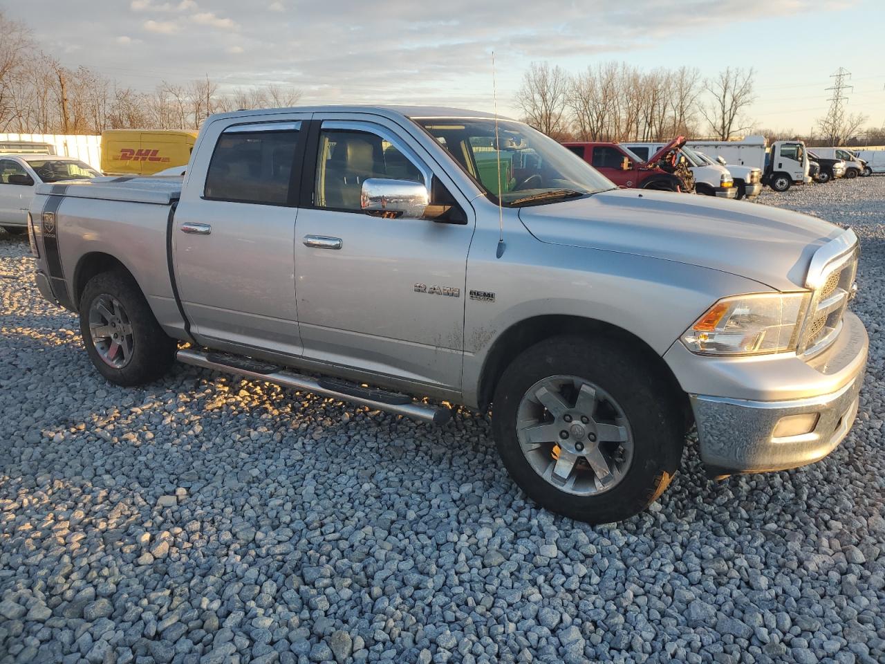 2009 Dodge RAM VIN 1D3HV13T59S741494 Copart auction photo, side damage thumbnail 4