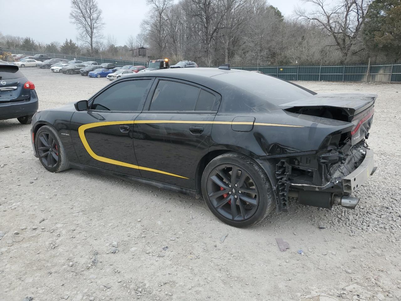 2021 Dodge Charger VIN 2C3CDXCT4MH656966 Copart auction photo, rear end / minor dent/scratches damage thumbnail 2